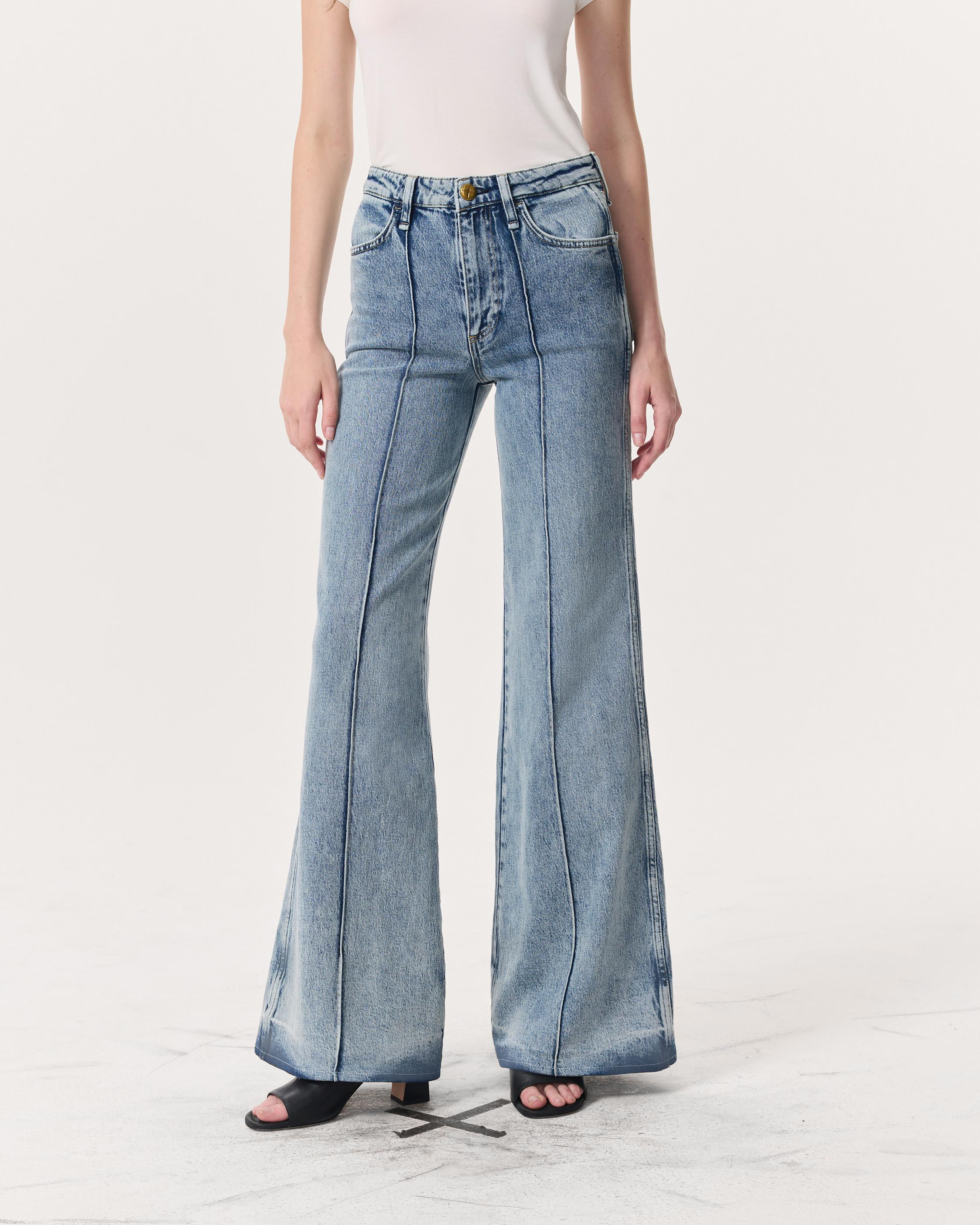 Skylar Wide-Leg Flare Jeans - image 3