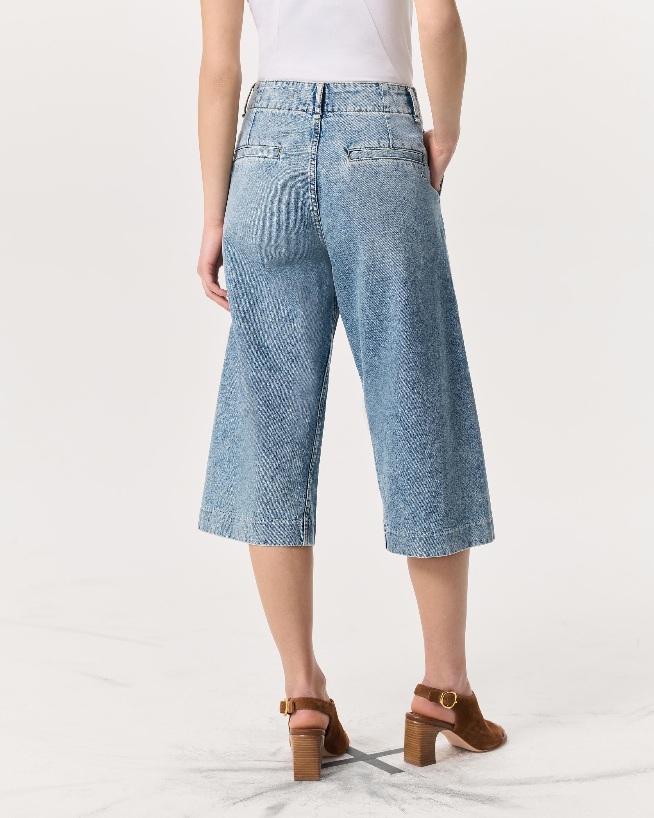 Tailored Jamie Denim Culotte - image 5