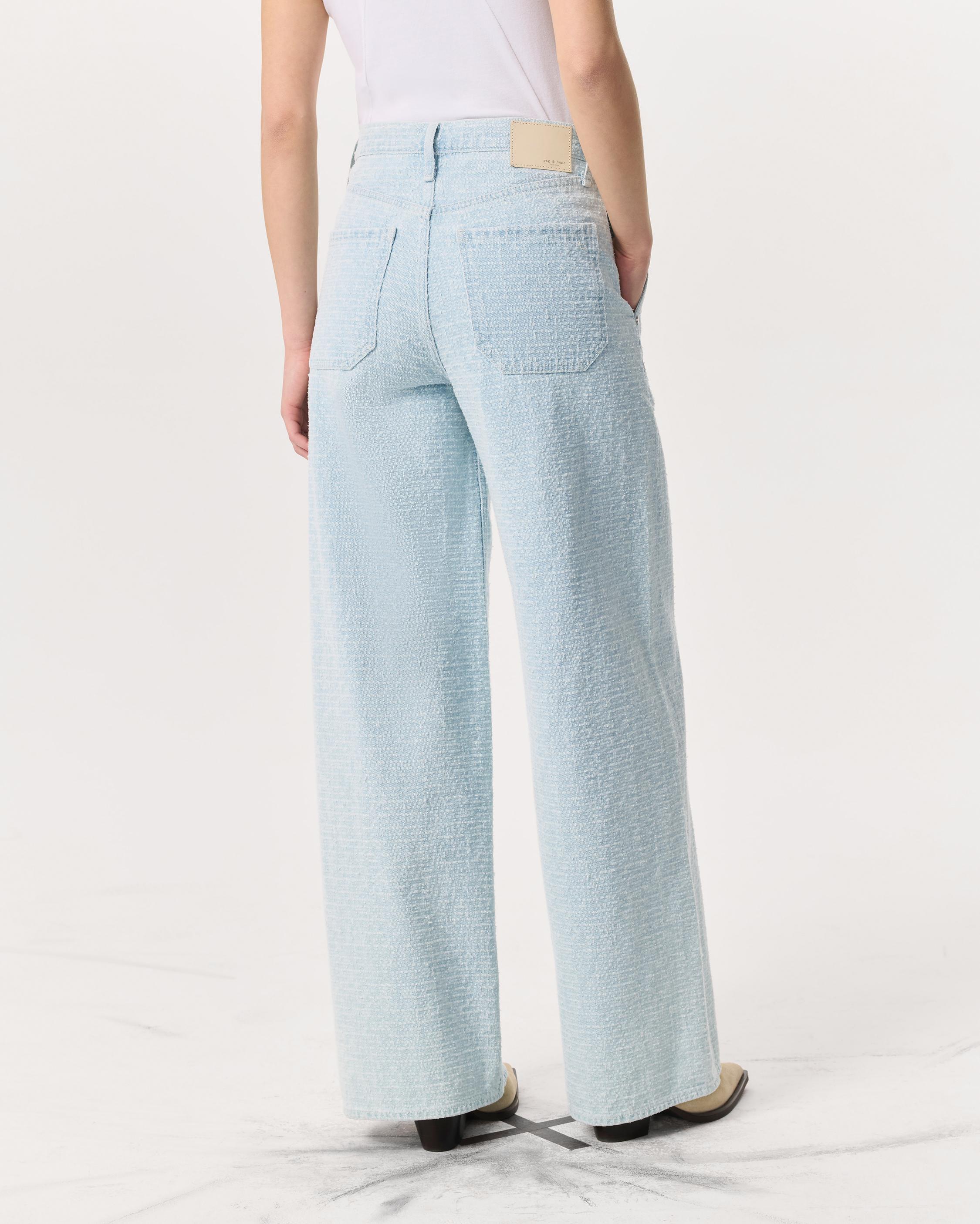 Tailored Sofie Textured Wide-Leg Jeans - image 5