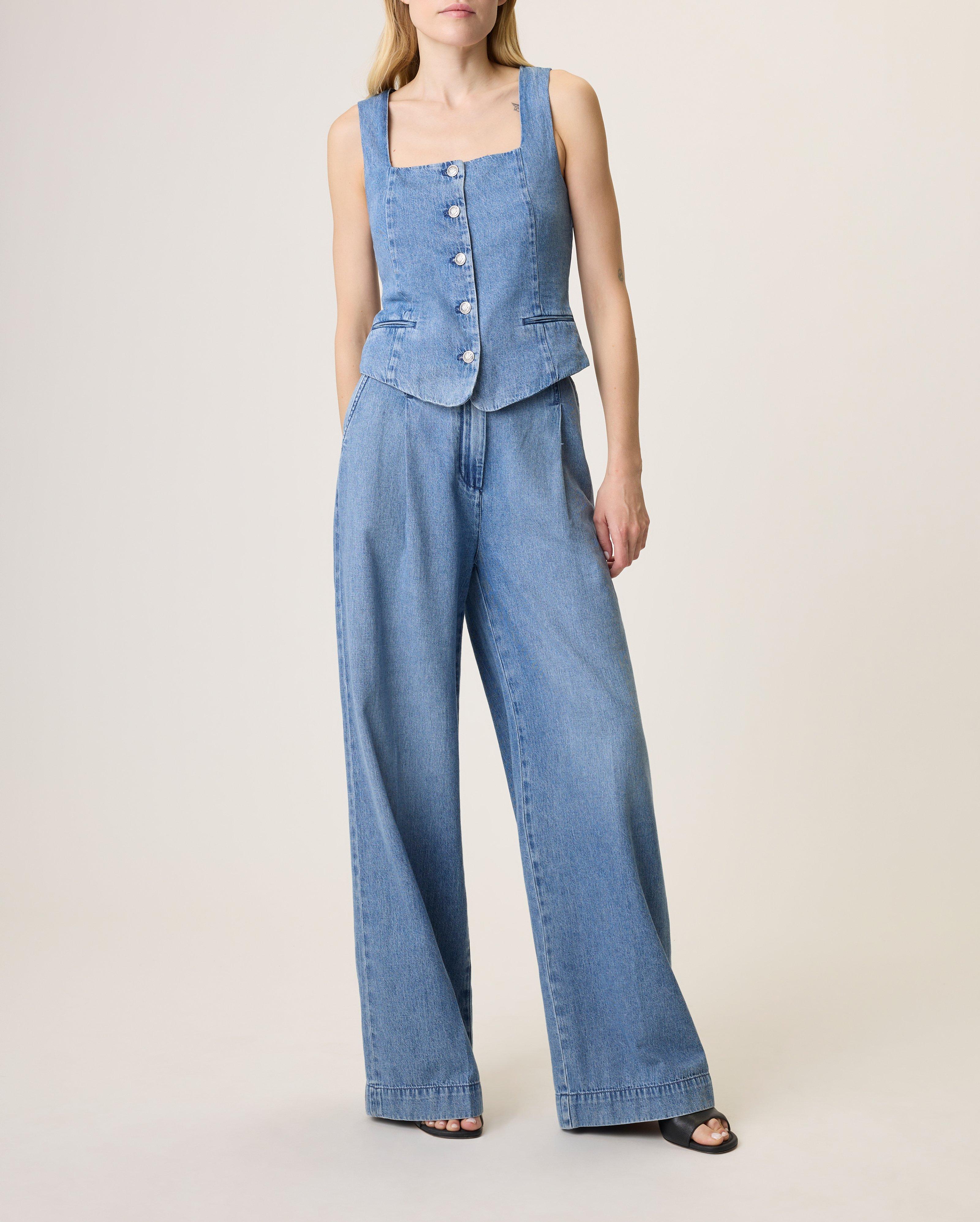 Seraphina Denim Vest image number 1