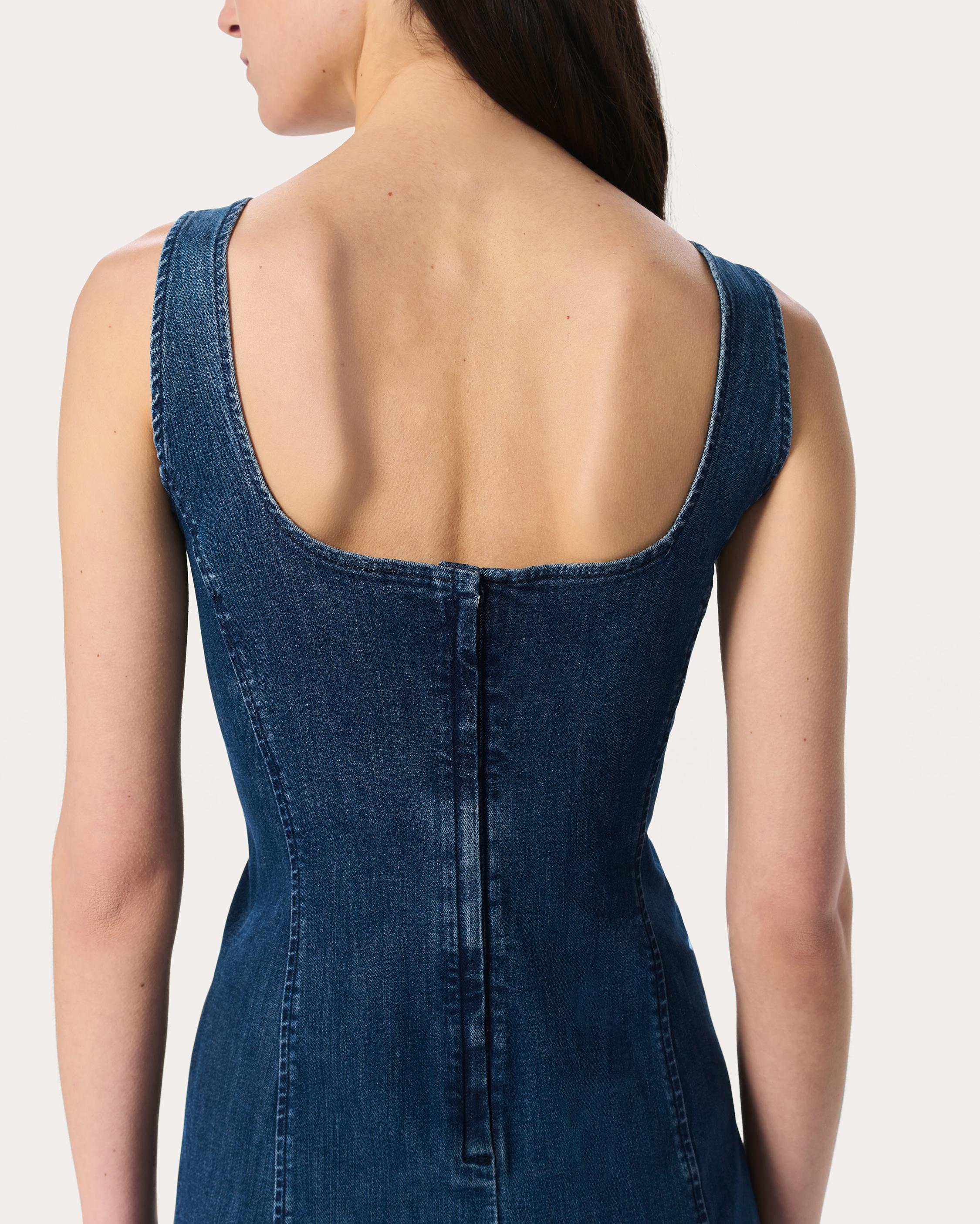Athena Denim Dress - image 5