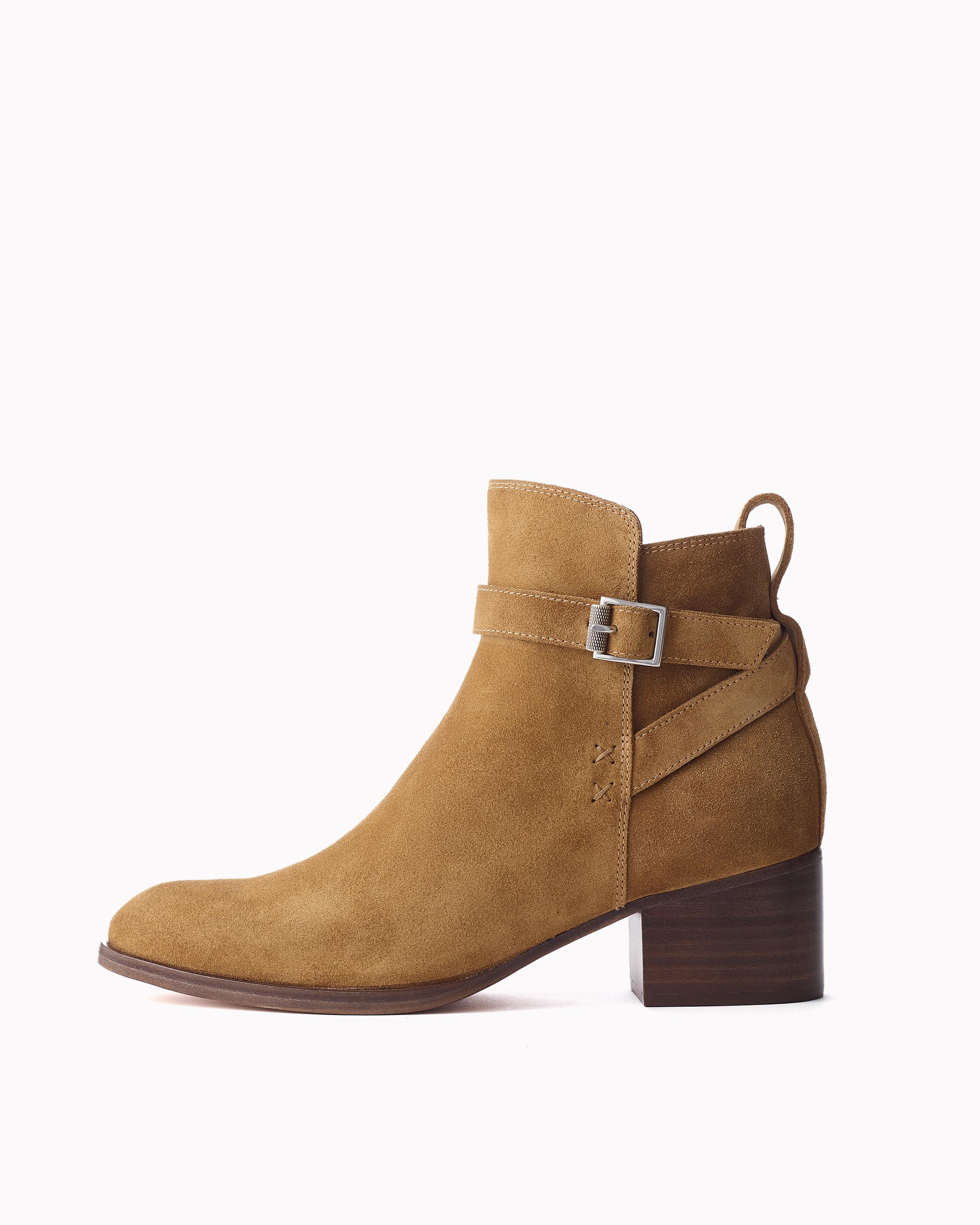 Rag and bone black suede booties best sale