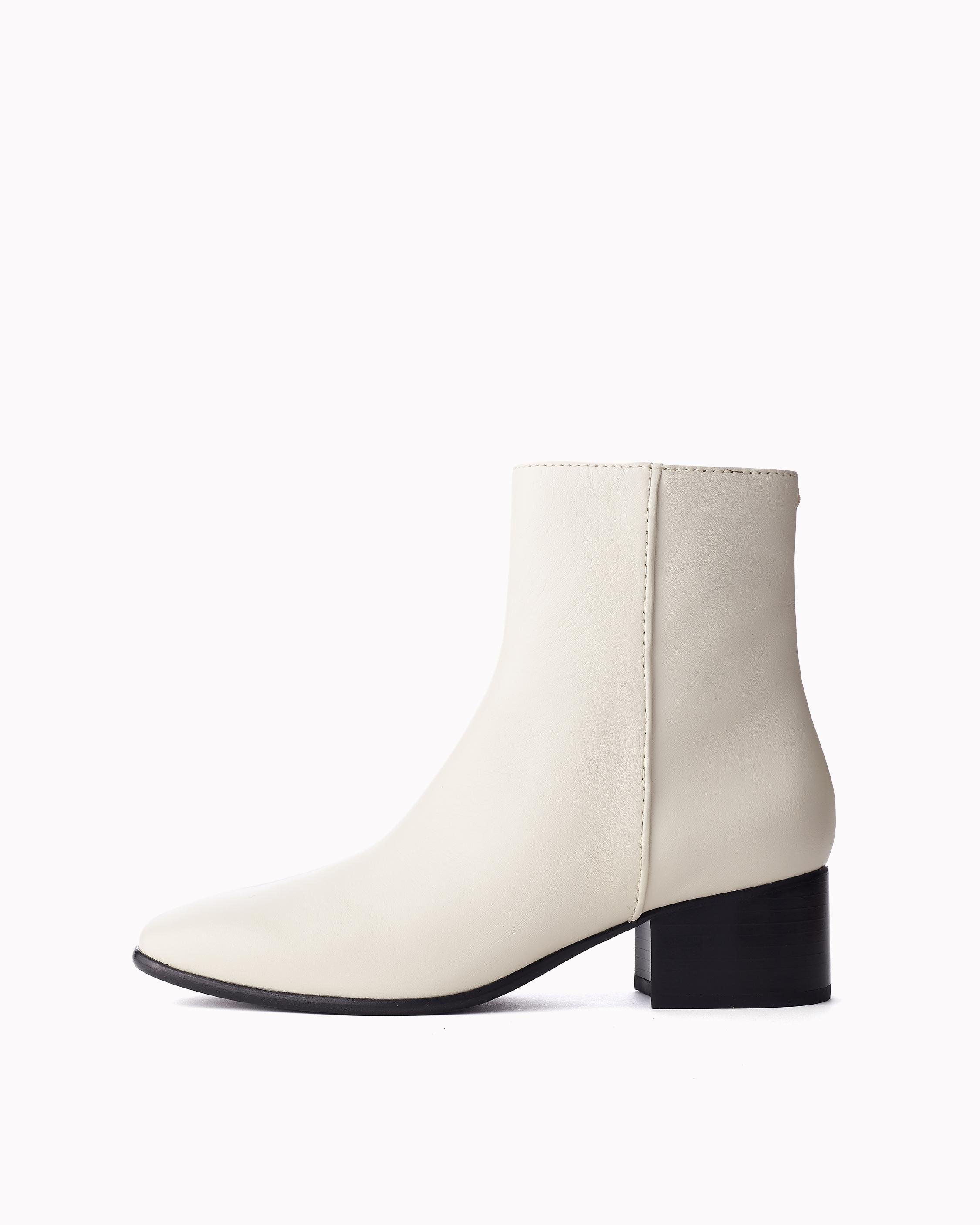 Aslen Mid Boots in Antique White rag bone