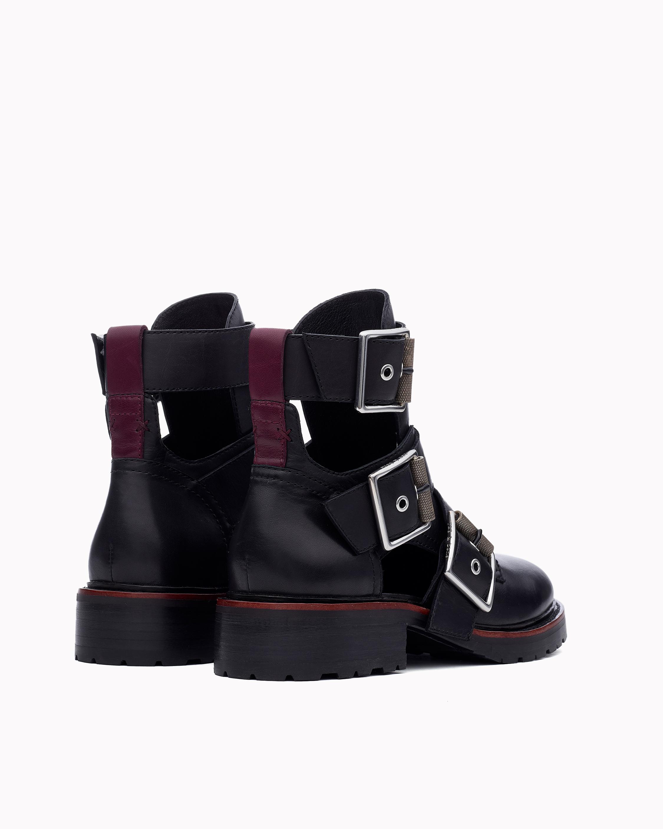 Rag & bone store cannon buckle boots