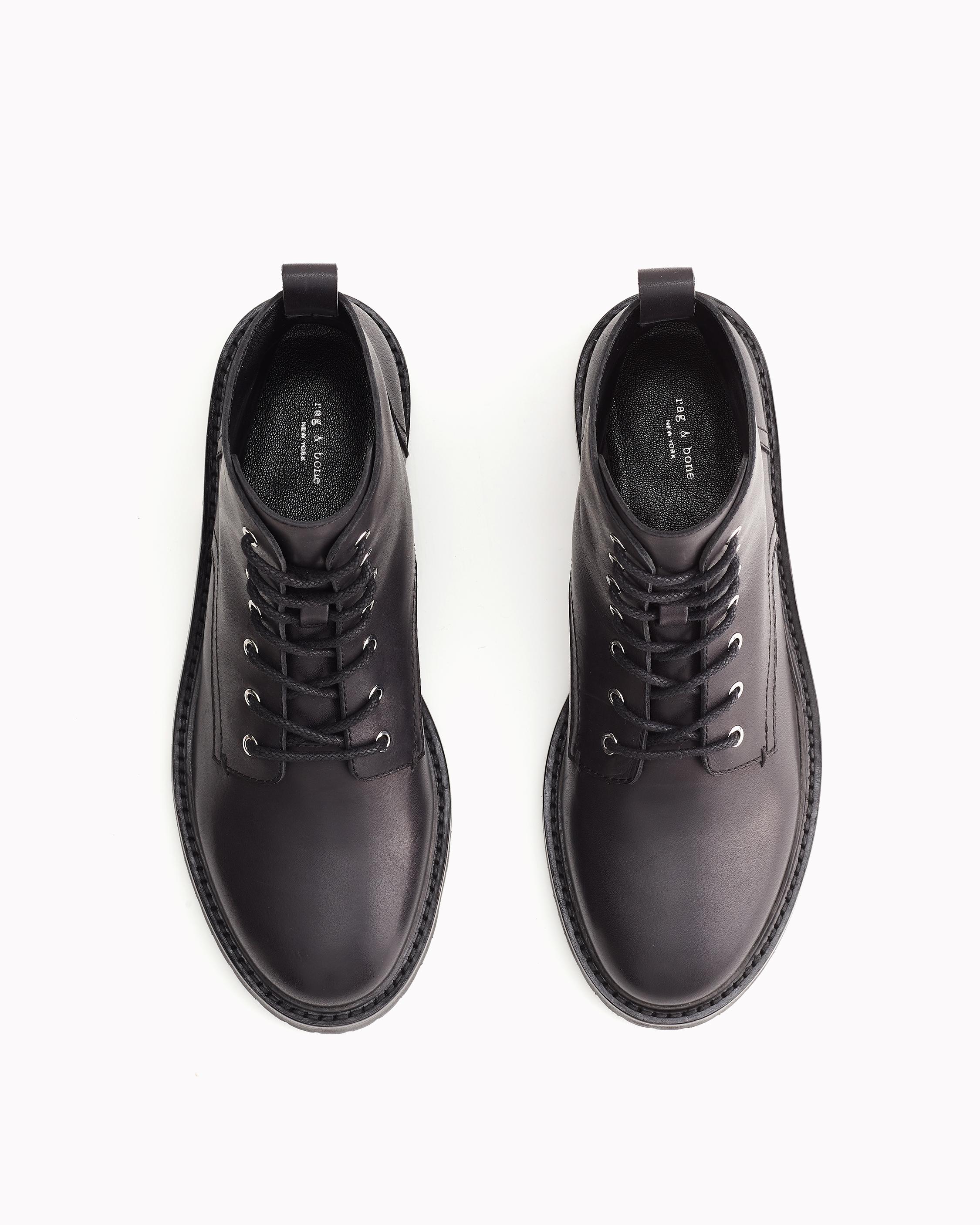 Rag & bone cannon leather hot sale buckle boots