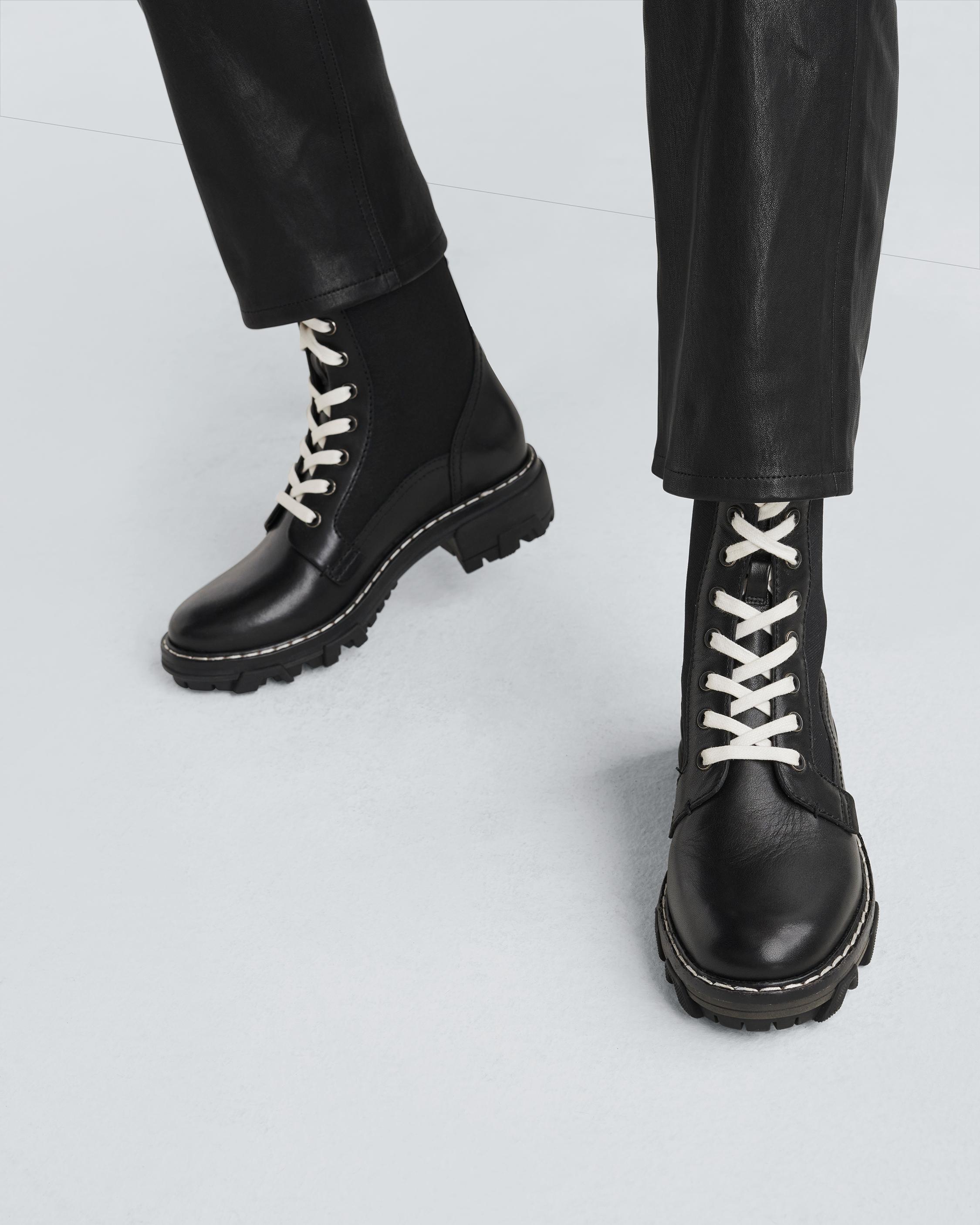 The Shiloh Combat Boot for Women rag bone