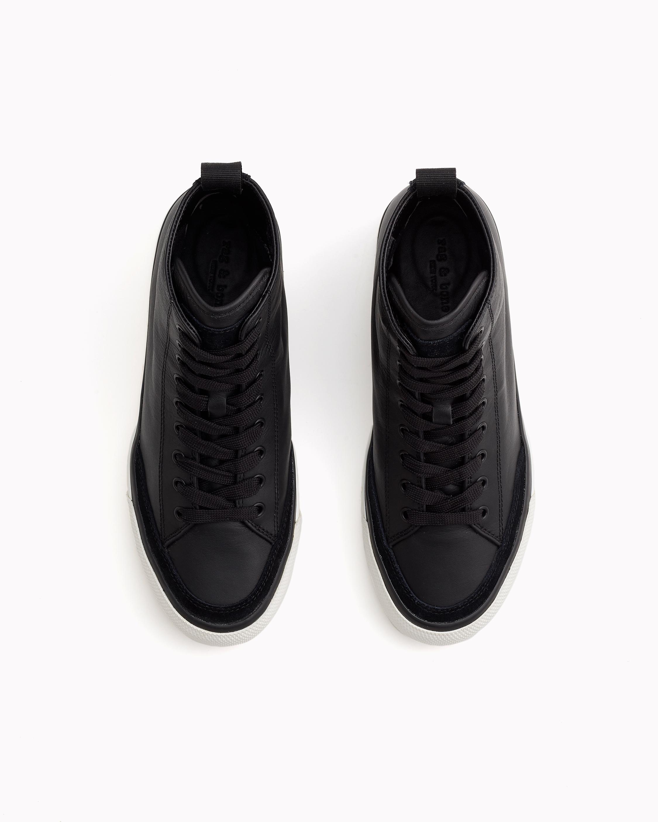 Rag and bone black high tops online