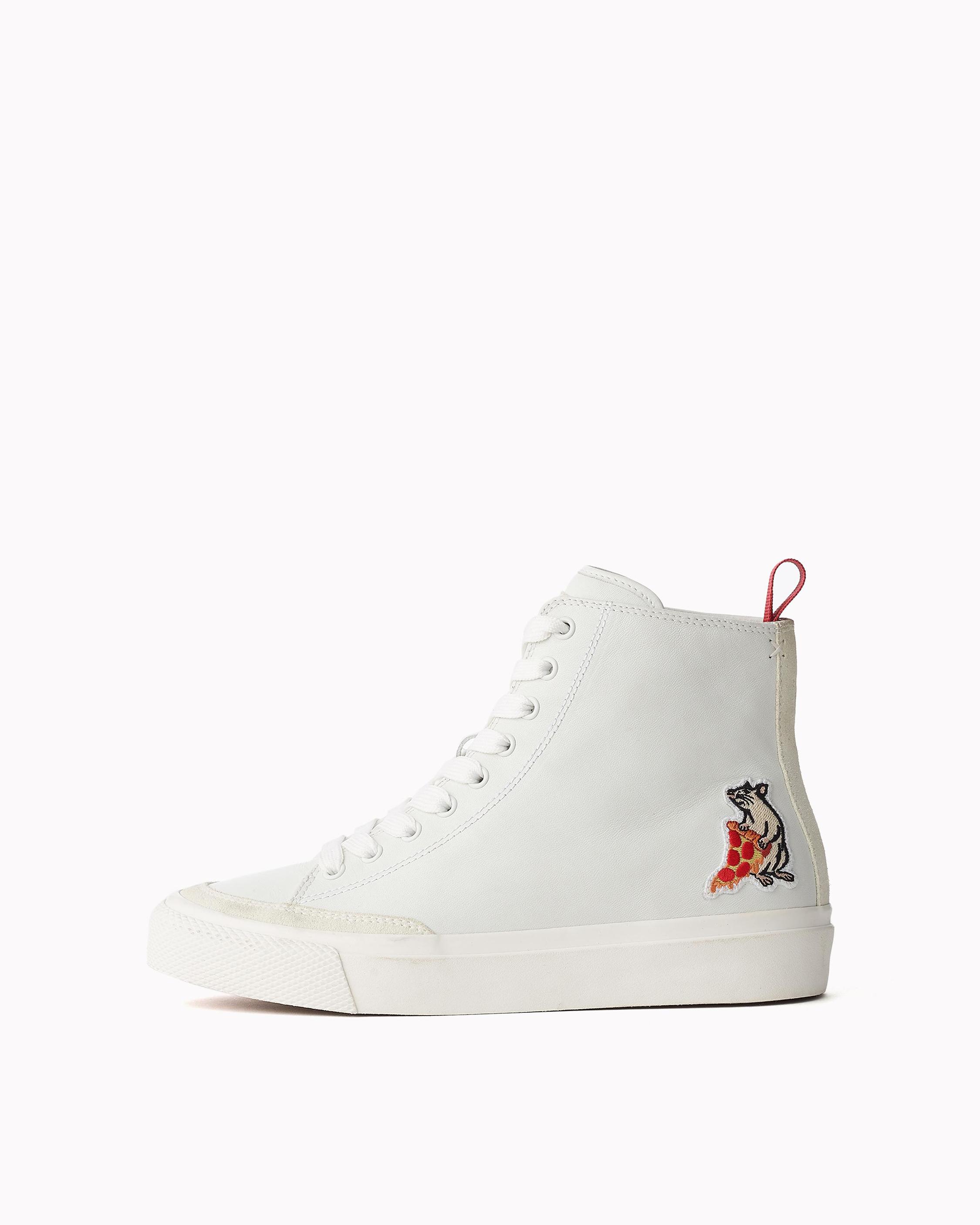 Rag and bone white high tops hotsell