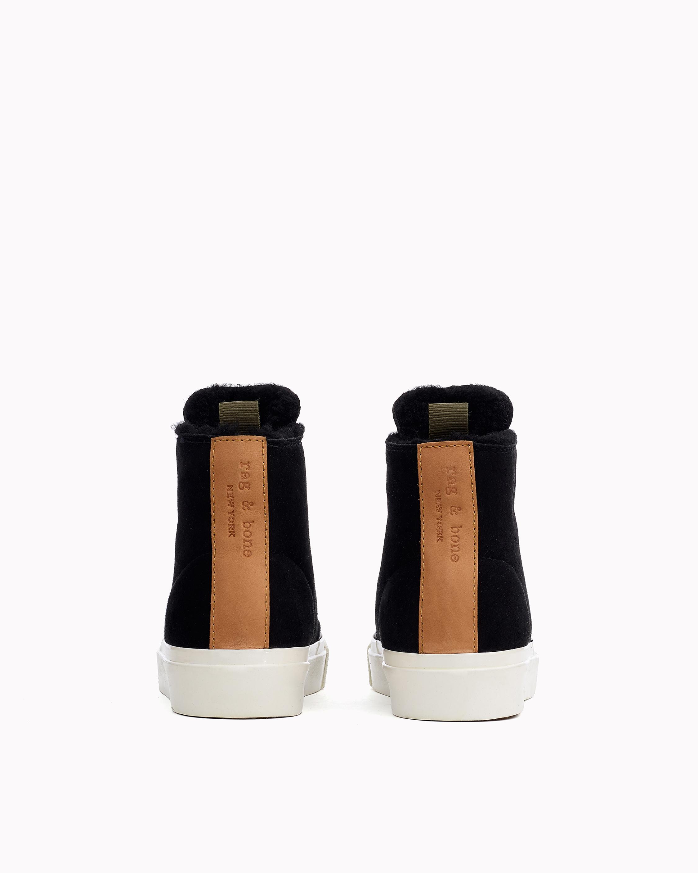 Rag and bone shearling on sale sneaker