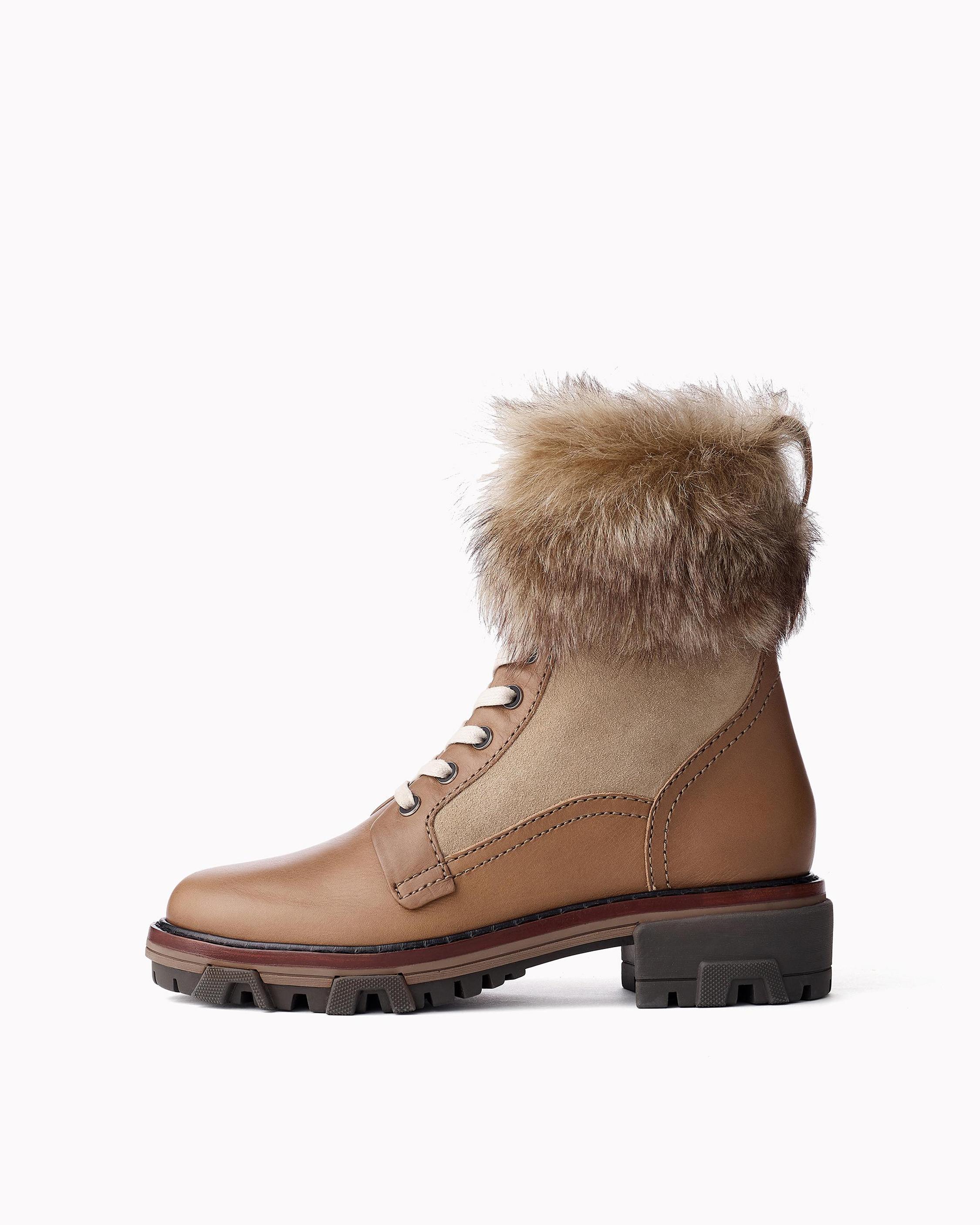 The Shiloh Boot with Shearling for Women rag bone