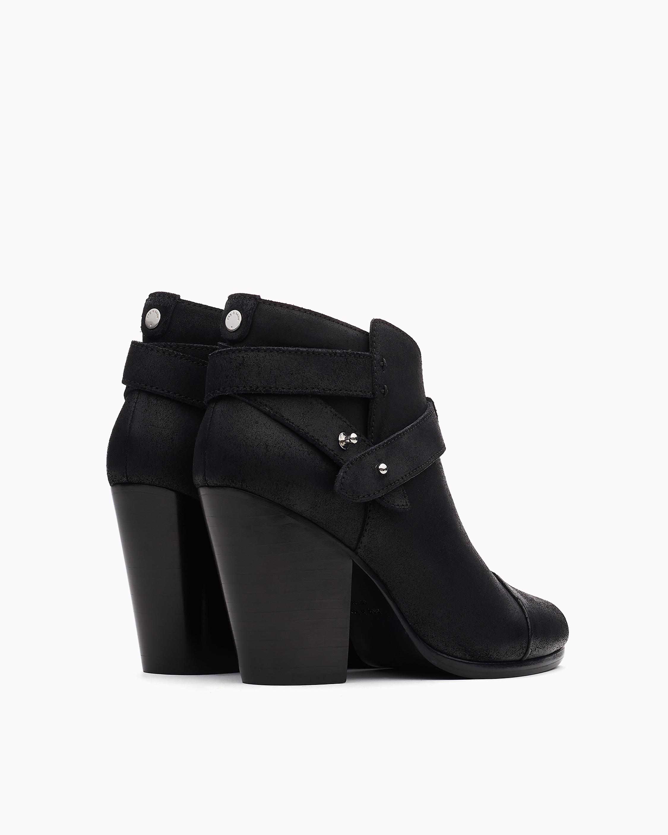 Rag and bone harrow cheap booties black