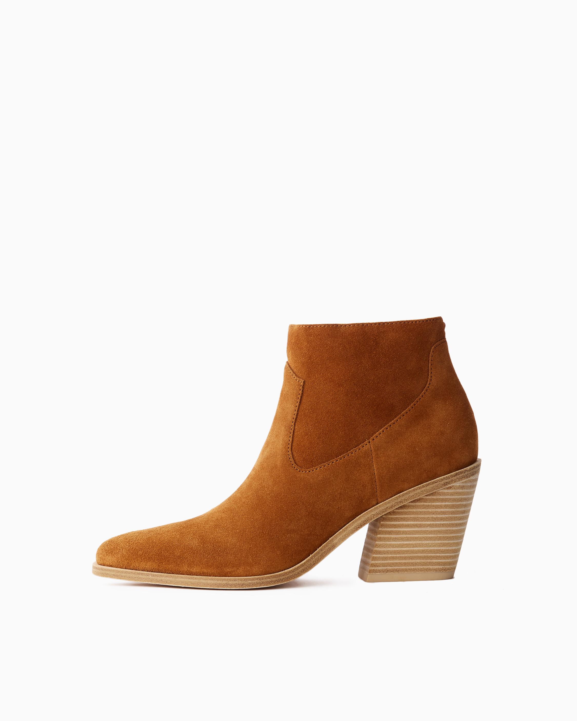 Razor Boot Suede Tobacco Suede rag bone