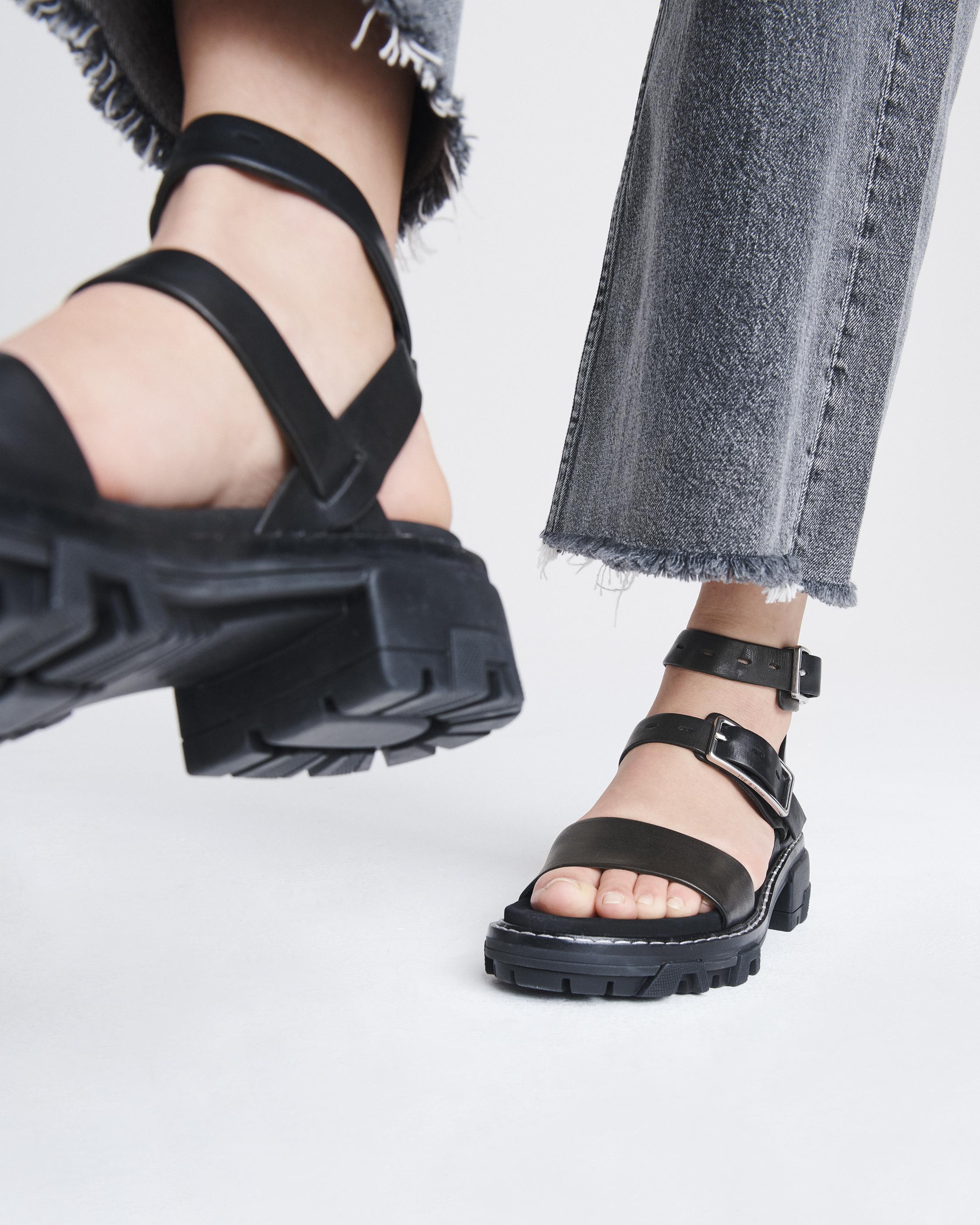 Rag and sale bone black sandals