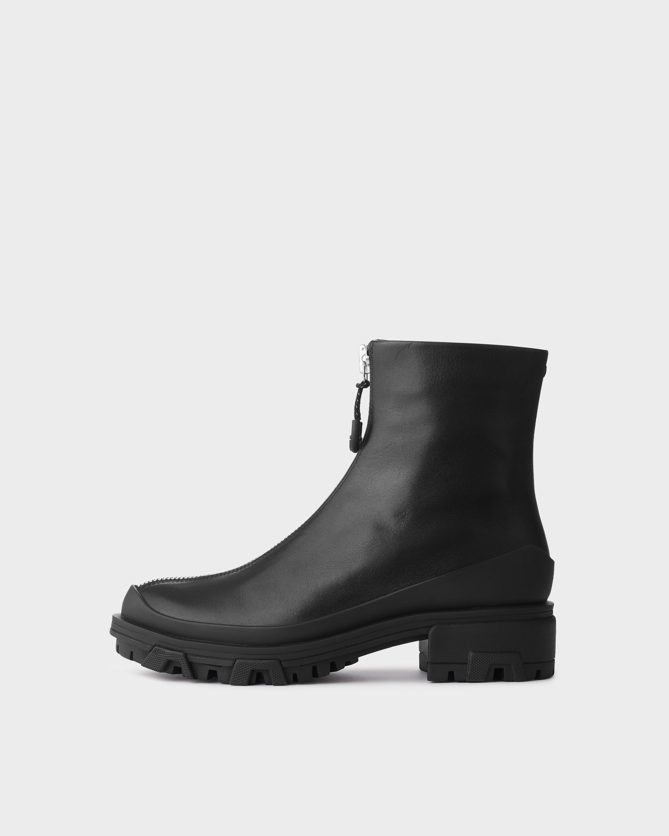 Buy the Shiloh Sport Zip Boot Leather rag & bone
