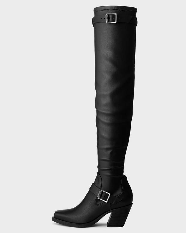 Axis Thigh High Boot - Leather image number 1