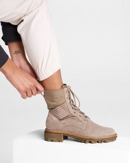 Shiloh Lace Up Jungle Boot - Suede image number 2