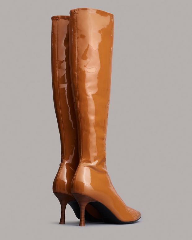 Brea Tall Boot - Patent Textile image number 3