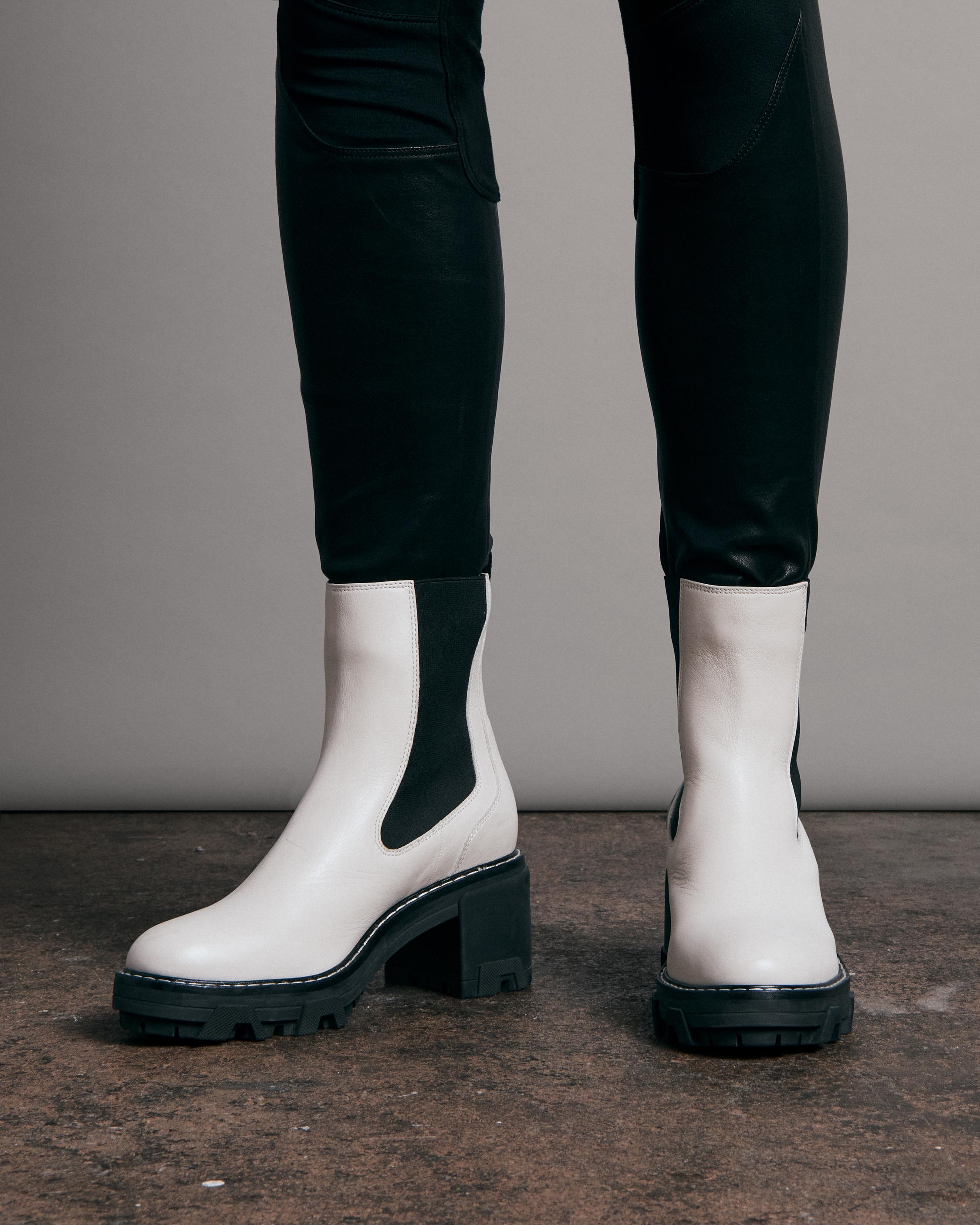 Rag and cheap bone white boots