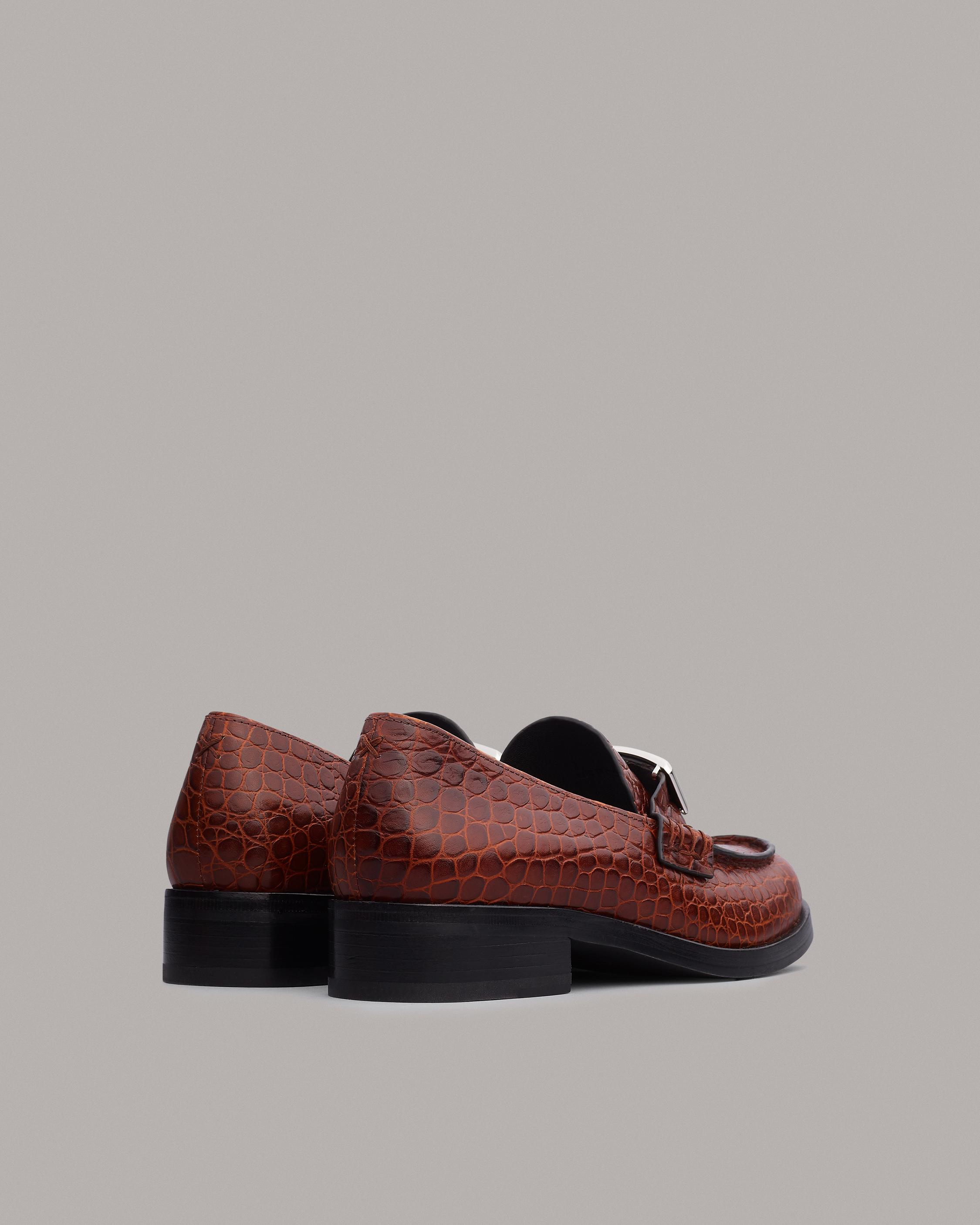 サントーニ メンズ スリッポン・ローファー シューズ Loafers Brown