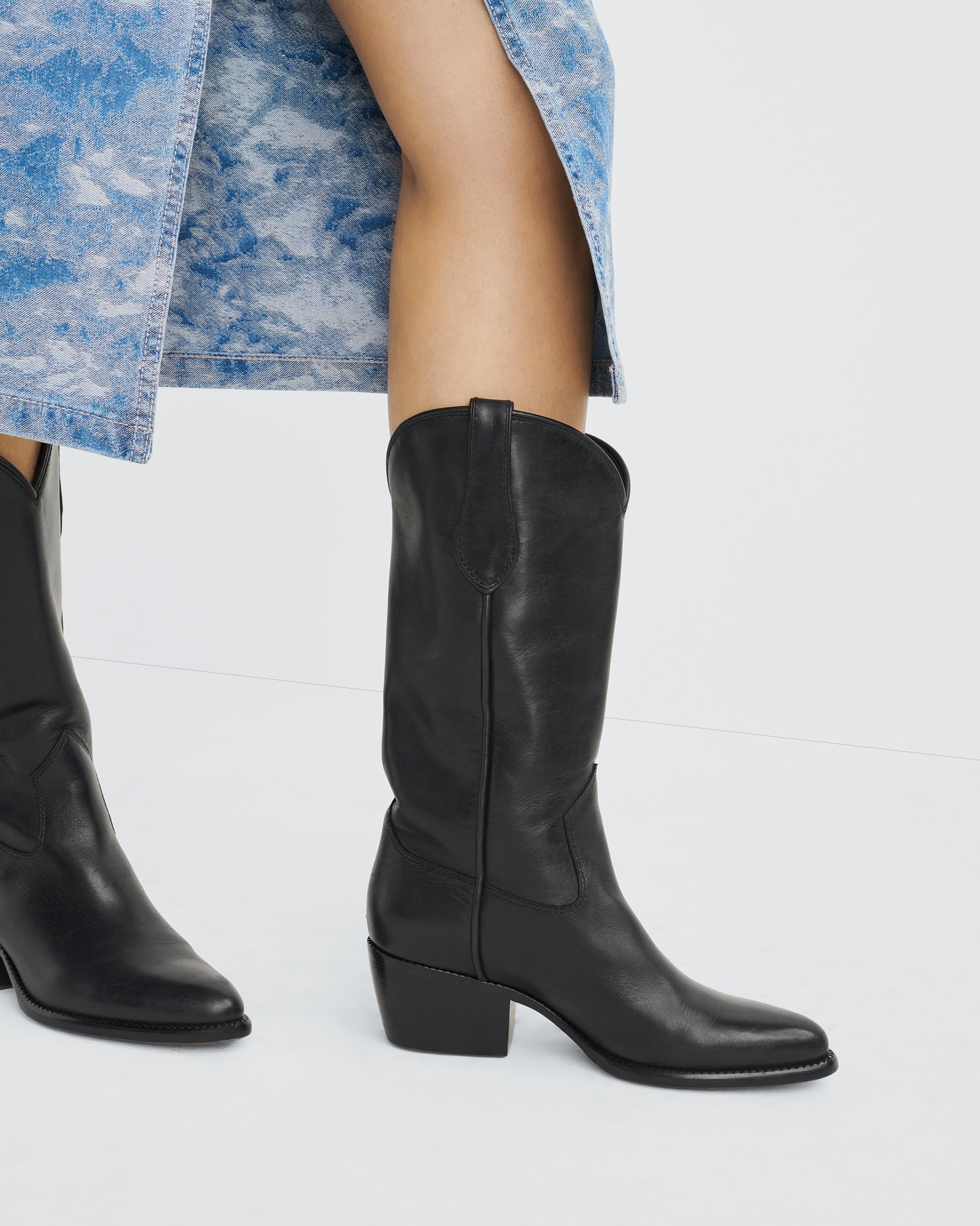 Rag and cheap bone leather boots