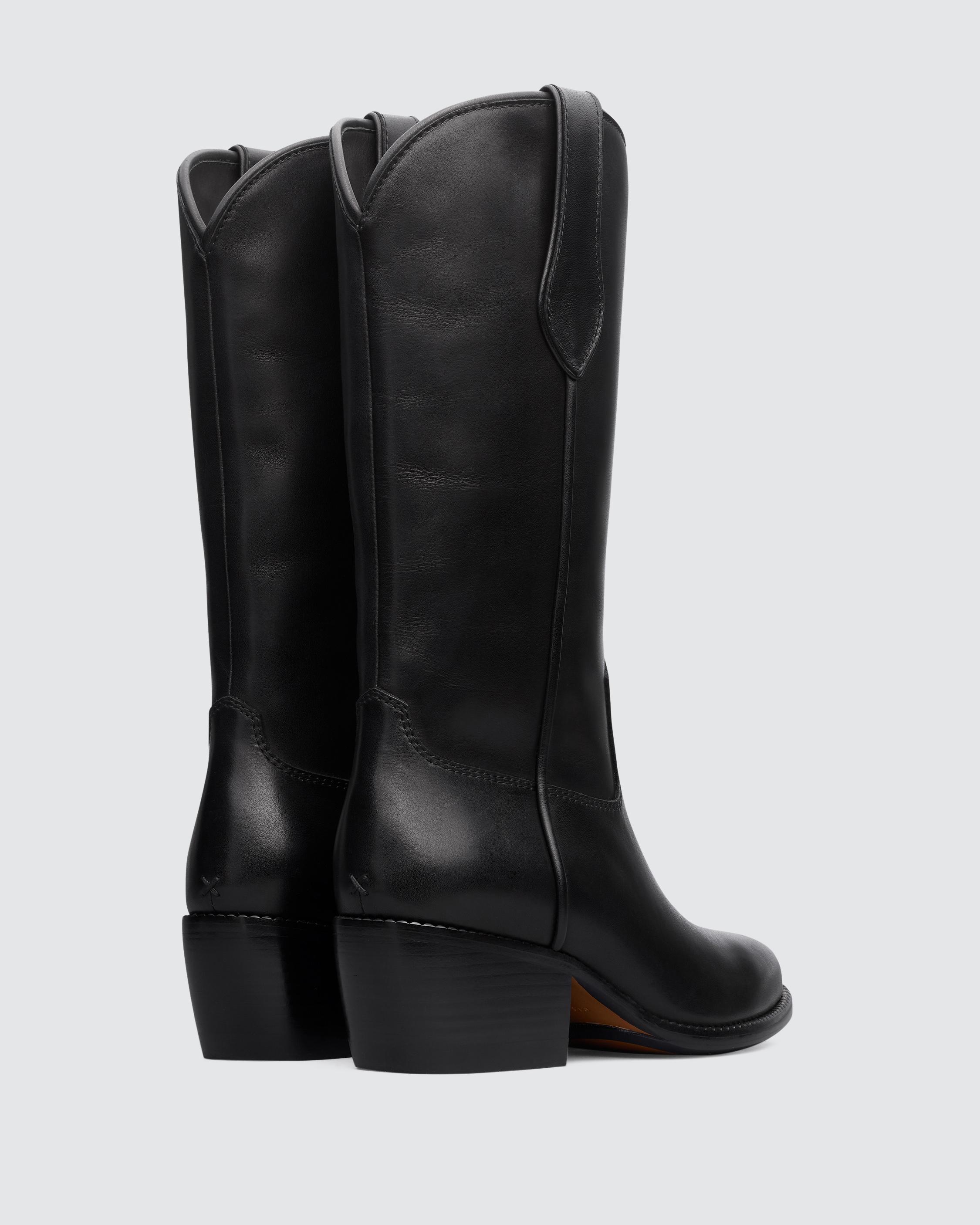 Rb Cowboy Boot - Leather - Black | rag & bone