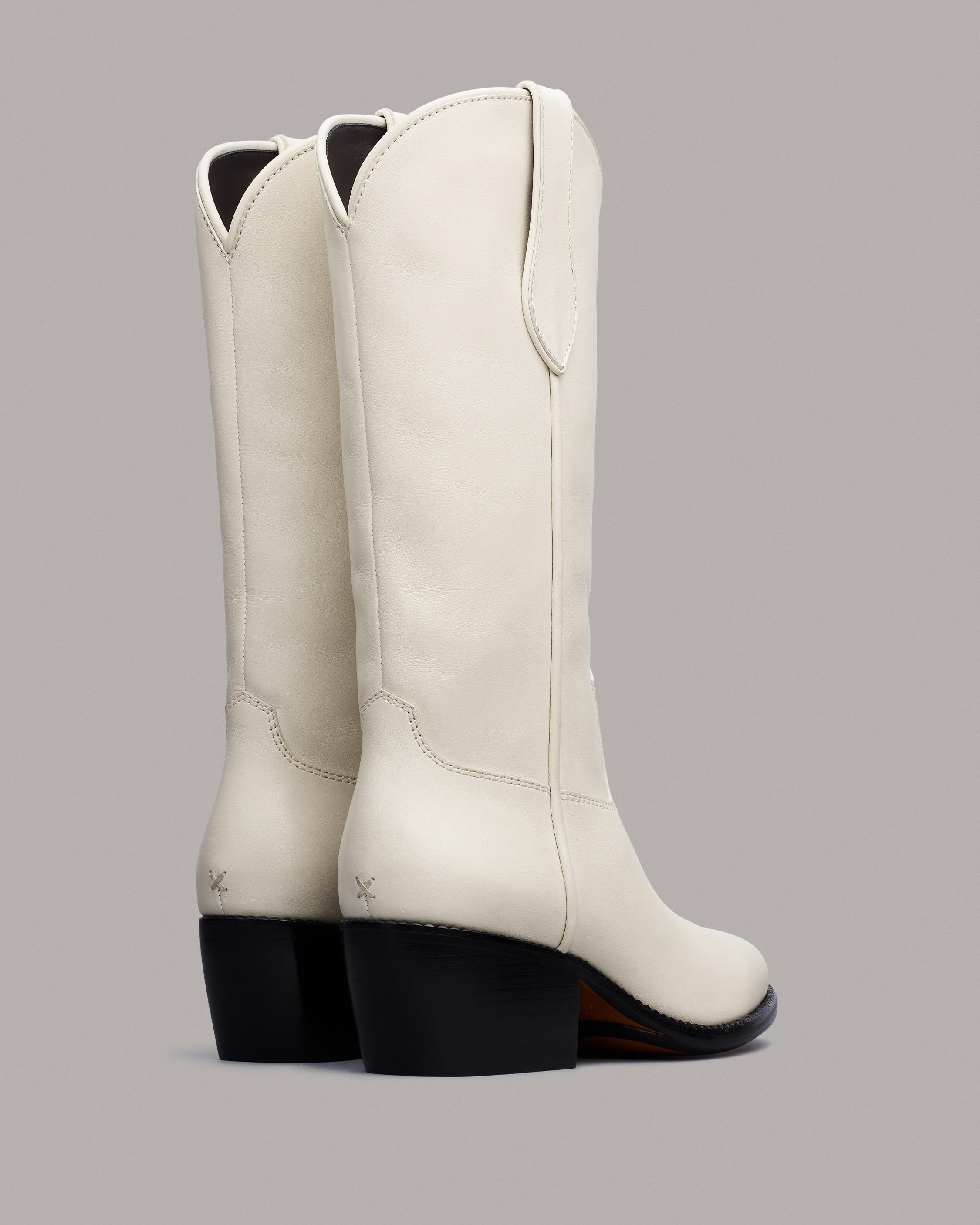 Rag and store bone white boots