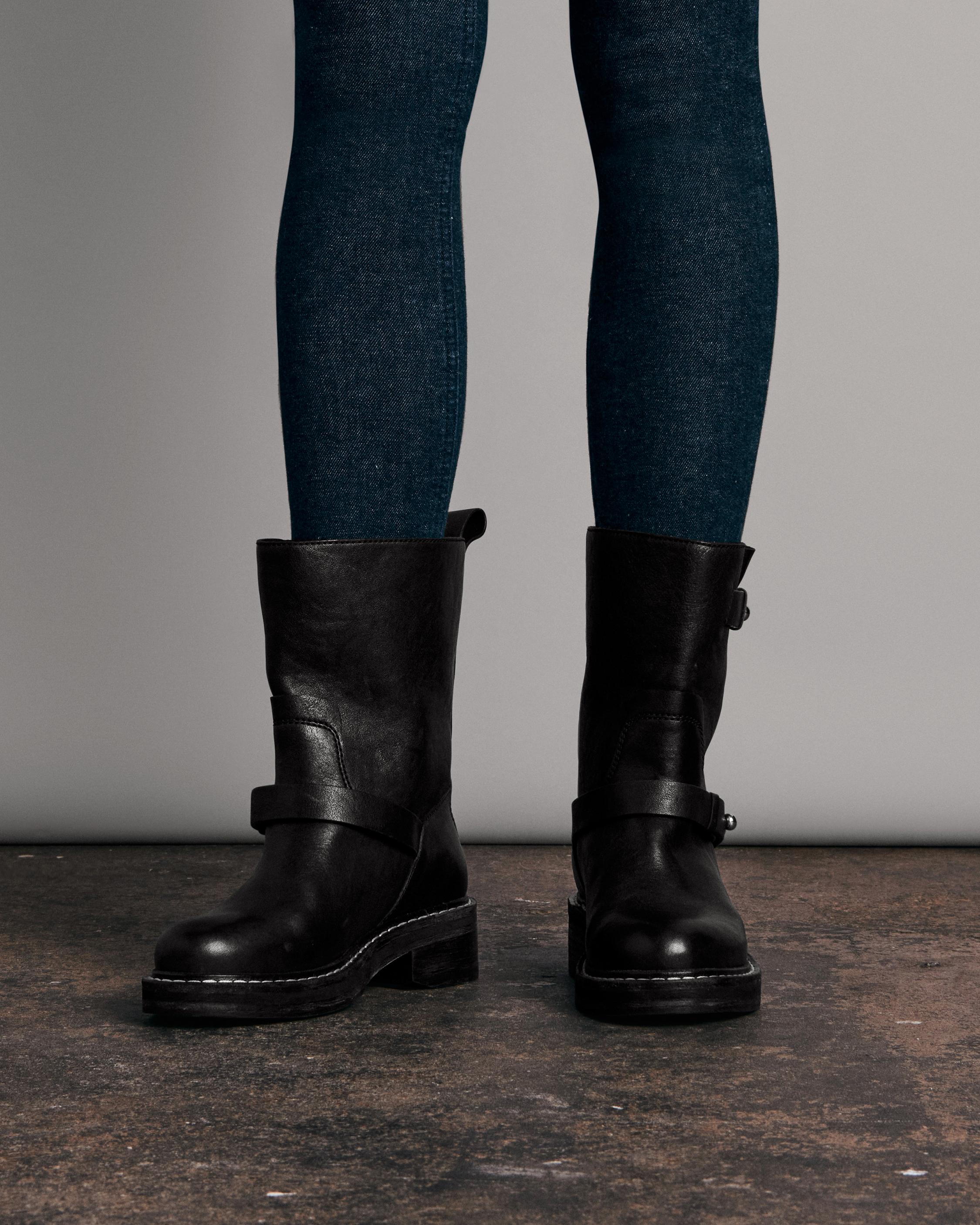 rag & bone ラグアンドボーン ブーツ MOTO BOOT モト ブーツ ブラック ...