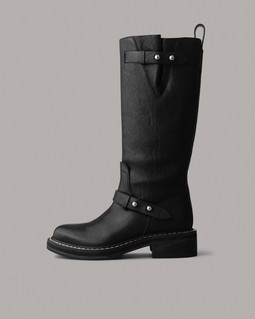 RB Tall Moto Boot - Leather image number 1