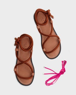 Infinity Sandal - Leather and Nylon image number 4