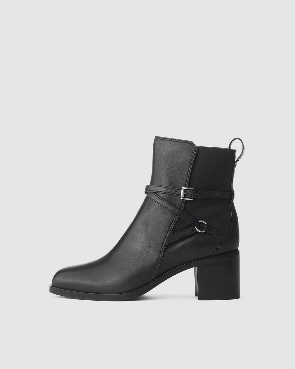 Hazel Buckle Boot - Leather