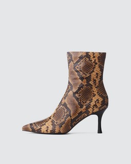 Brea Boot - Snakeskin Print Leather image number 1