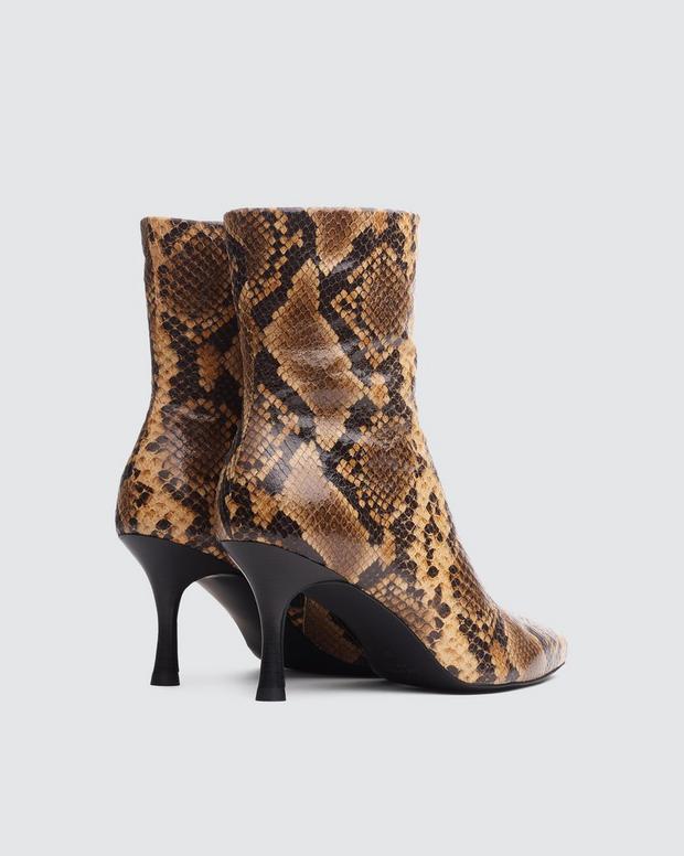 Brea Boot - Snakeskin Print Leather image number 3