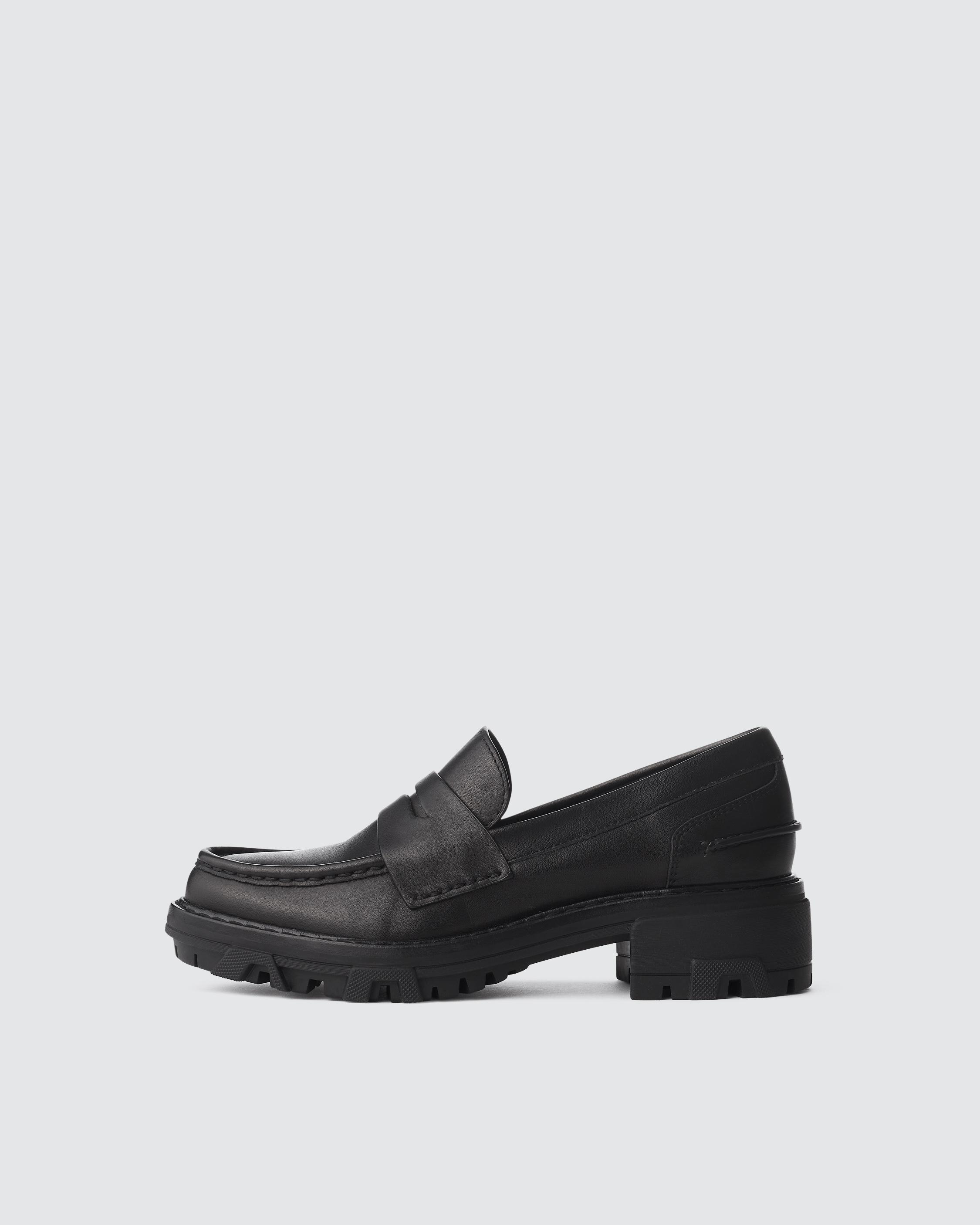 Shiloh Loafer - Leather - Black | rag & bone