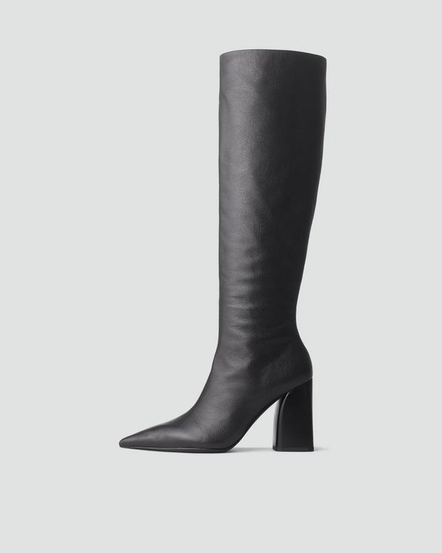 Viva Knee High Boot - Leather - Black | rag & bone
