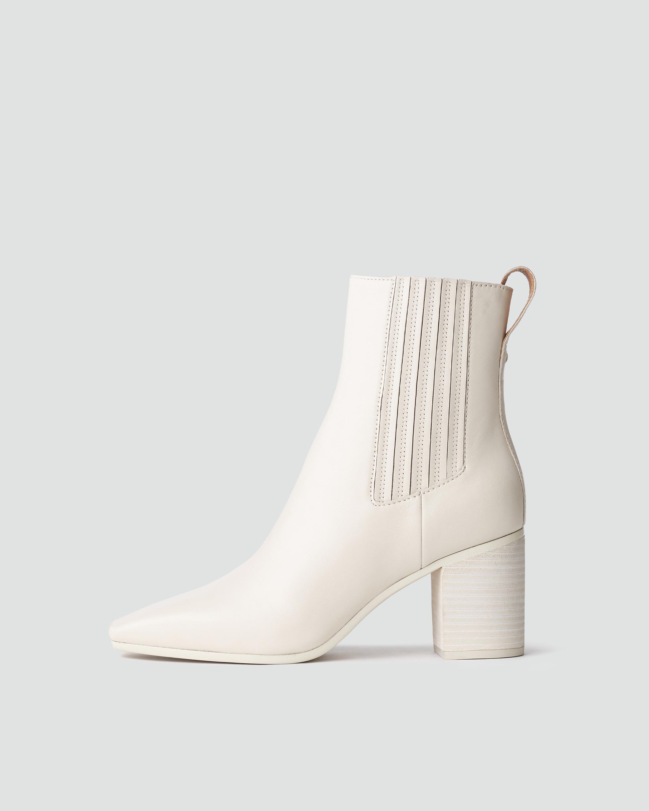 White rag clearance and bone boots