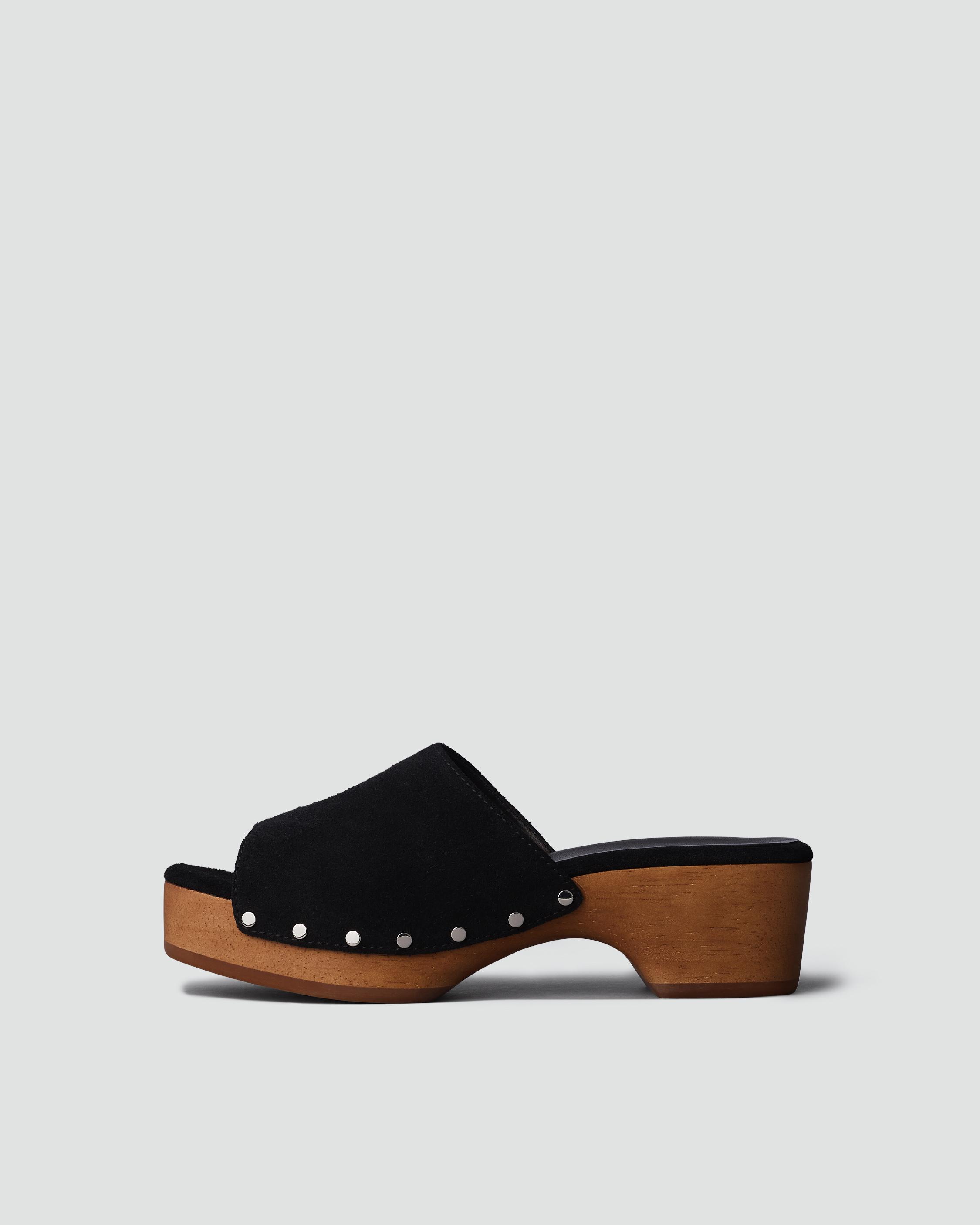 Mara Clog Slide - Suede