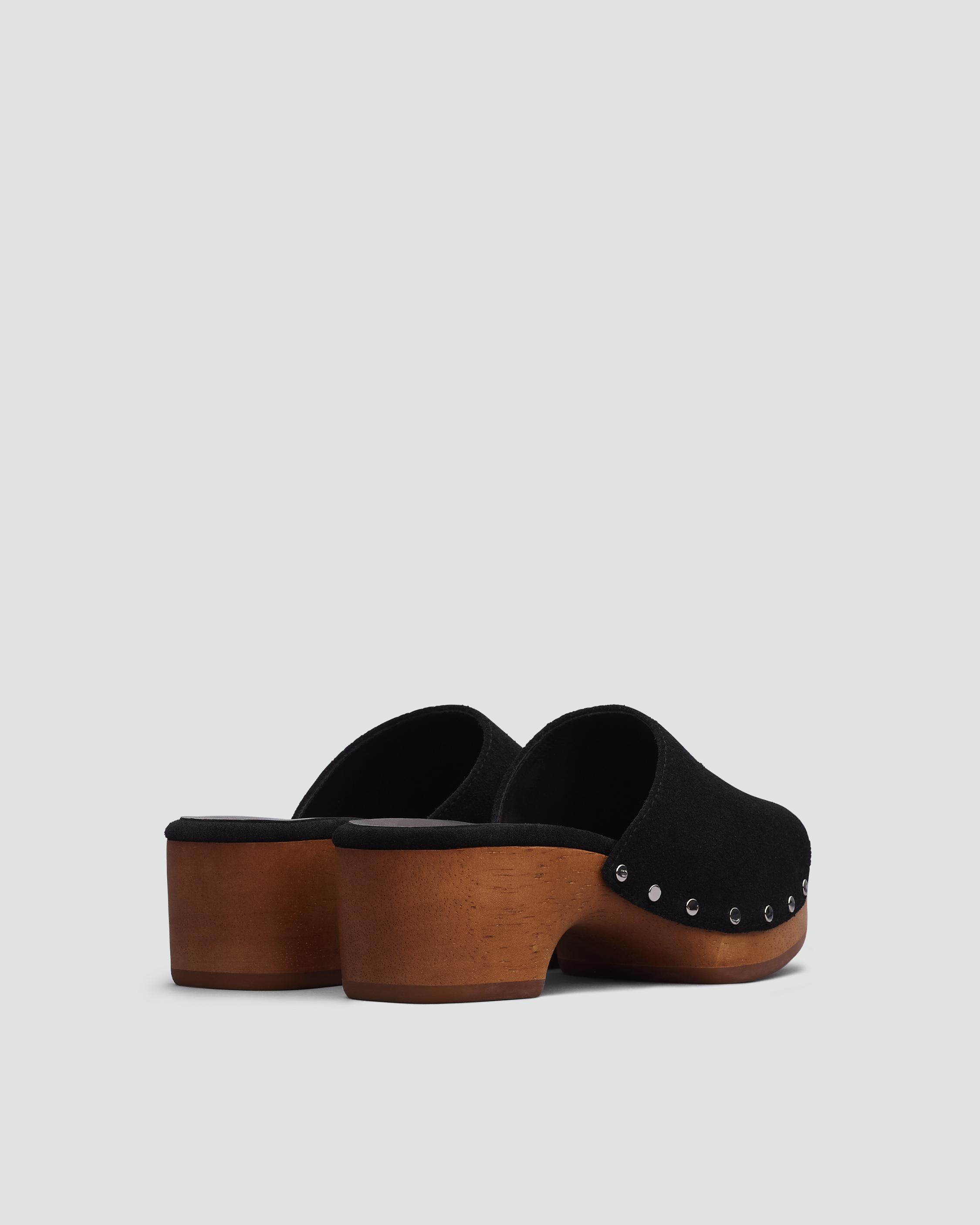 Mara Clog Slide - Suede