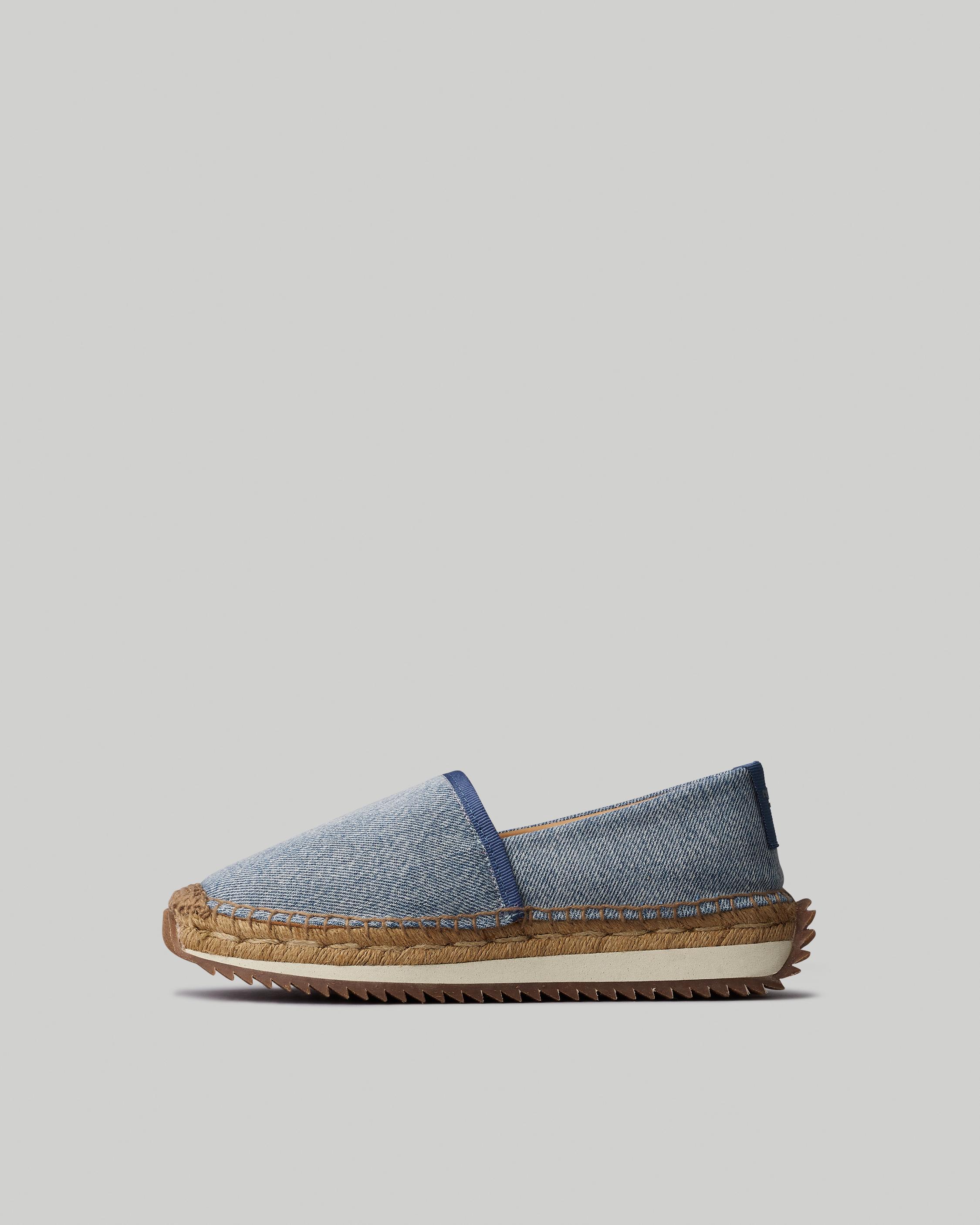 Rb Espadrille Runner Cotton Light Denim rag bone