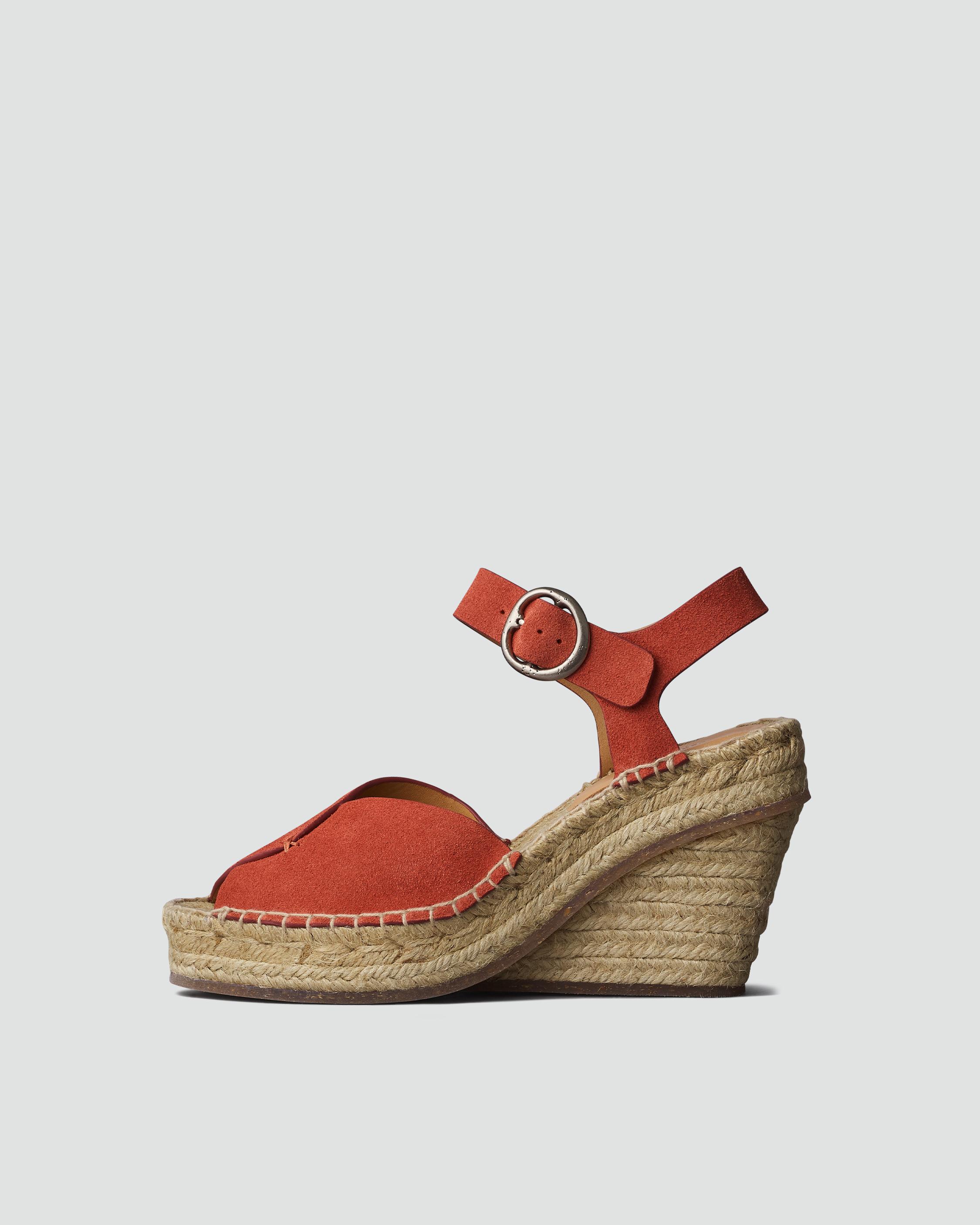 Santiago Wedge Espadrille - Suede image number 1