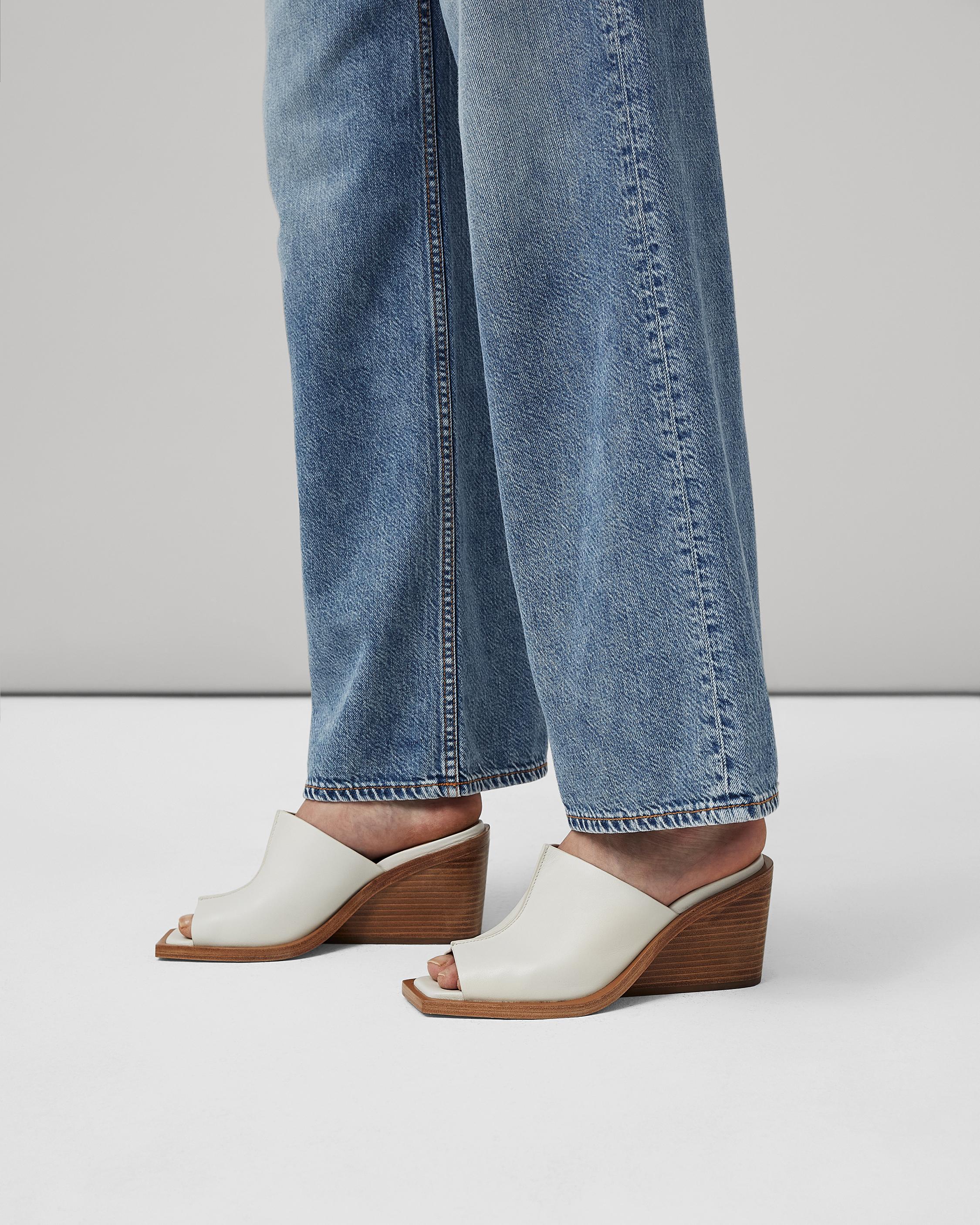 Santiago Wedge Sandal - Leather