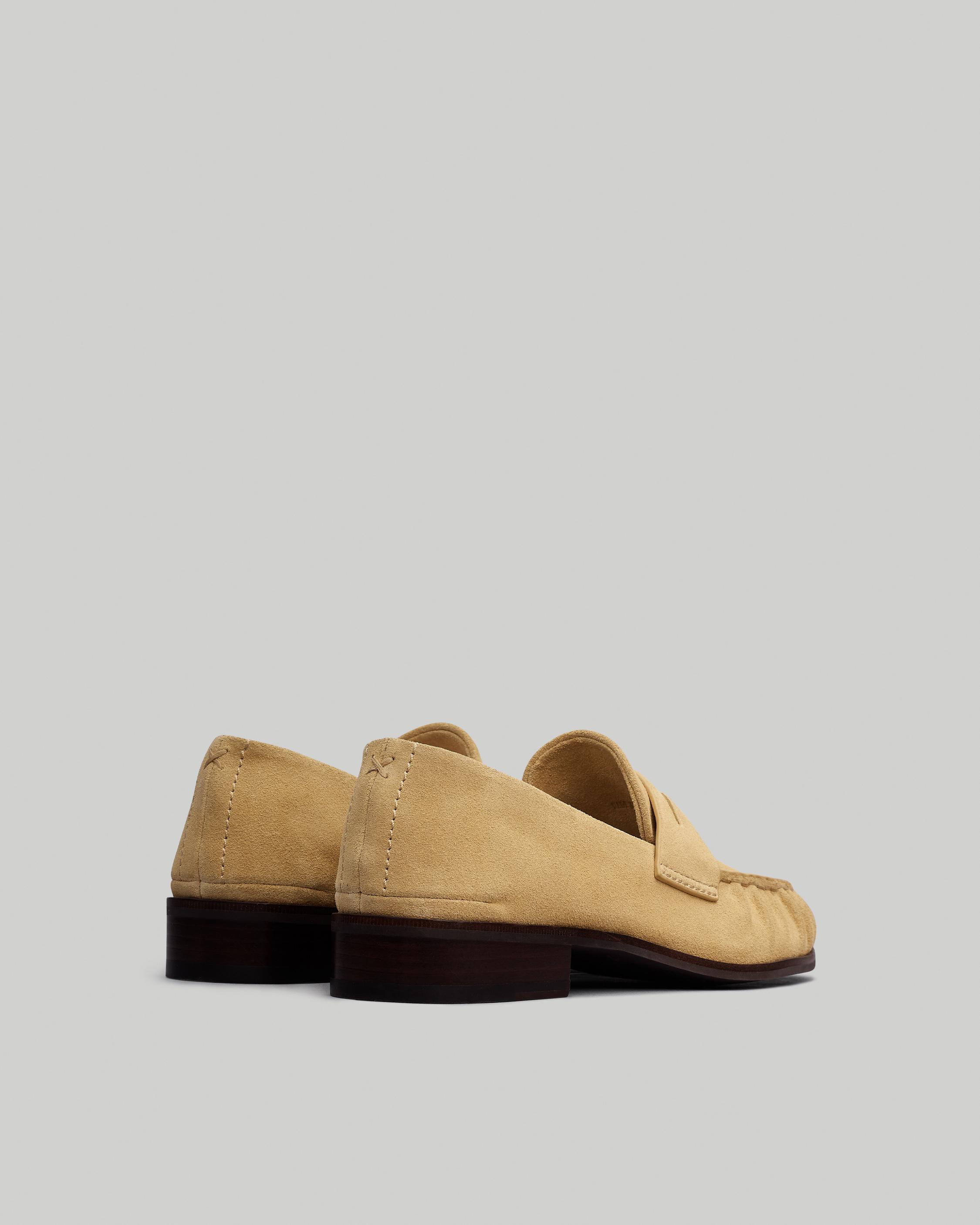 Rag & Bone Cooper Red Suede Loafers