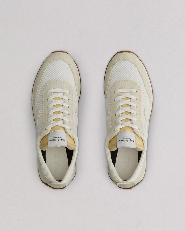Off White Retro Runner: Mesh Sneaker | rag & bone Off White Retro Runner: Mesh Sneaker | rag & bone
