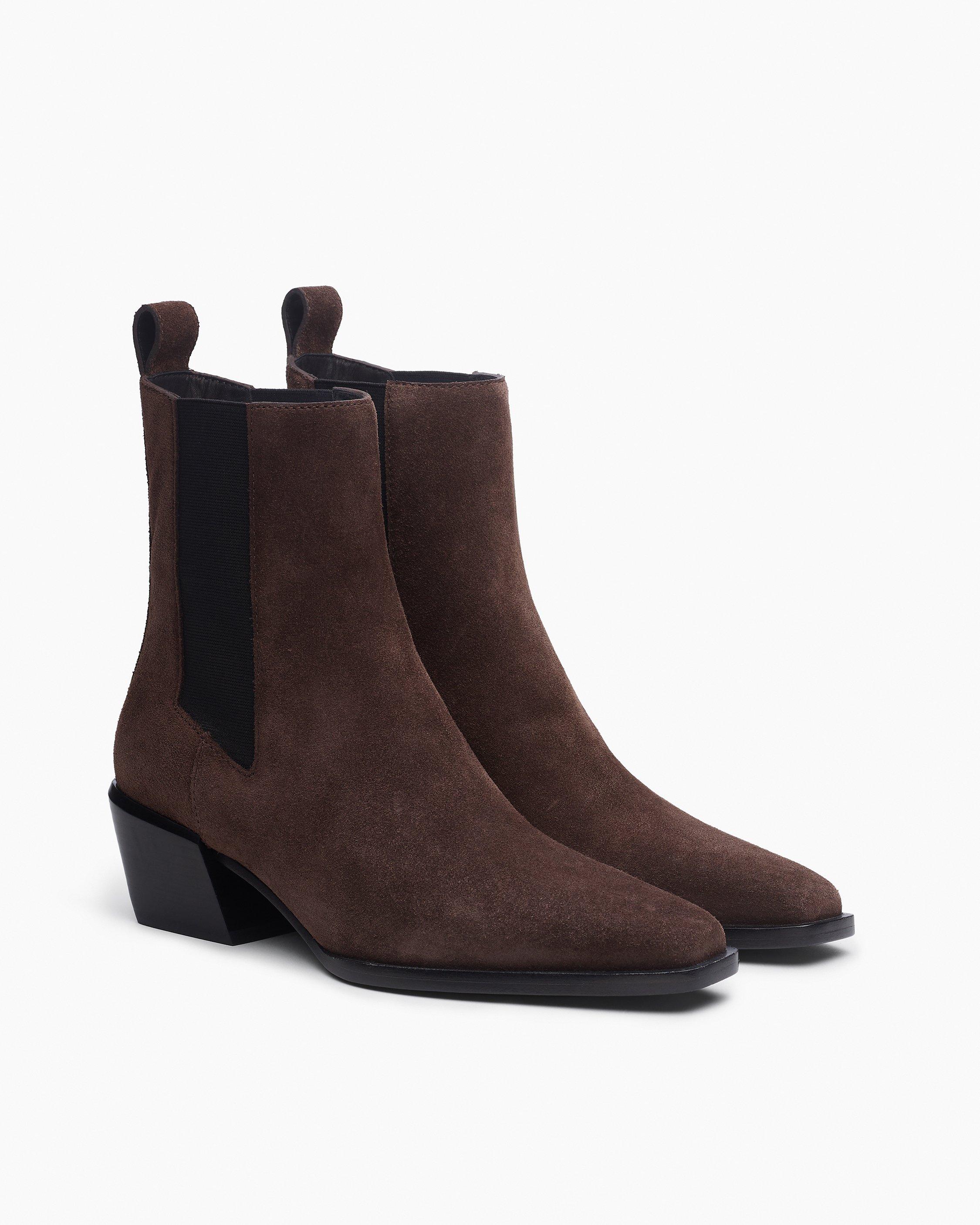Joni Italian Suede Chelsea Boots image number 3
