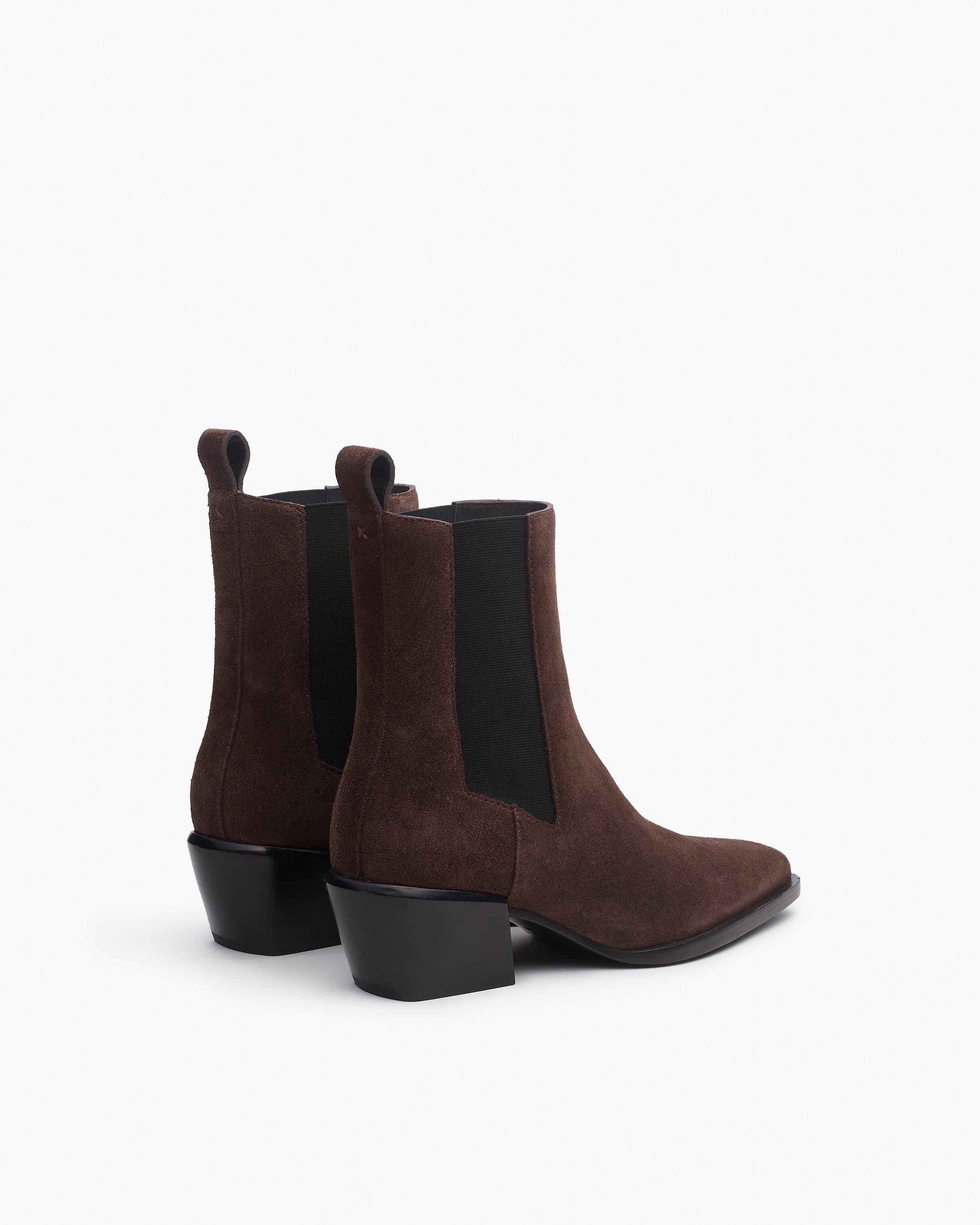 Joni Italian Suede Chelsea Boots image number 4