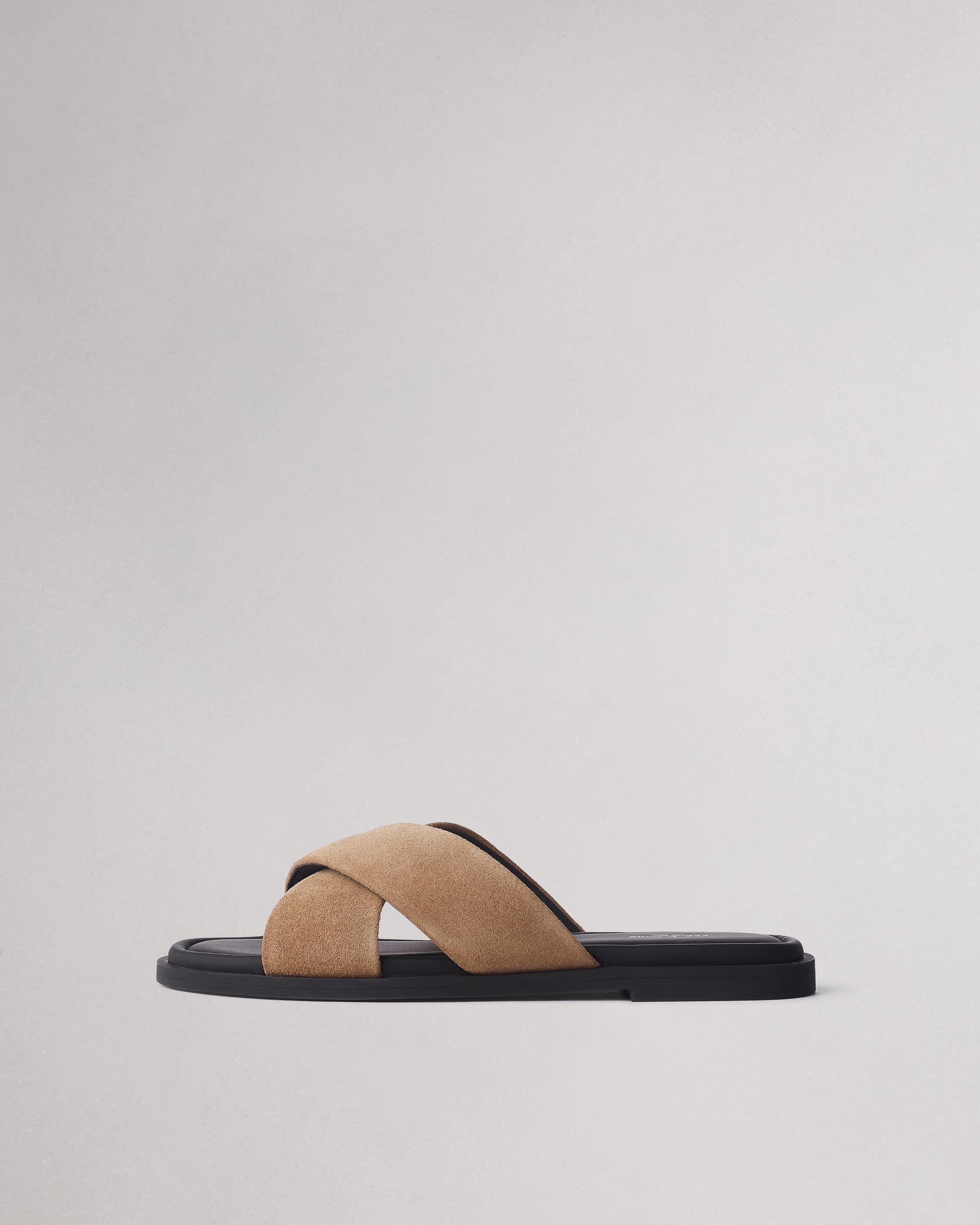 Geo Suede Strap Sandal image number 1