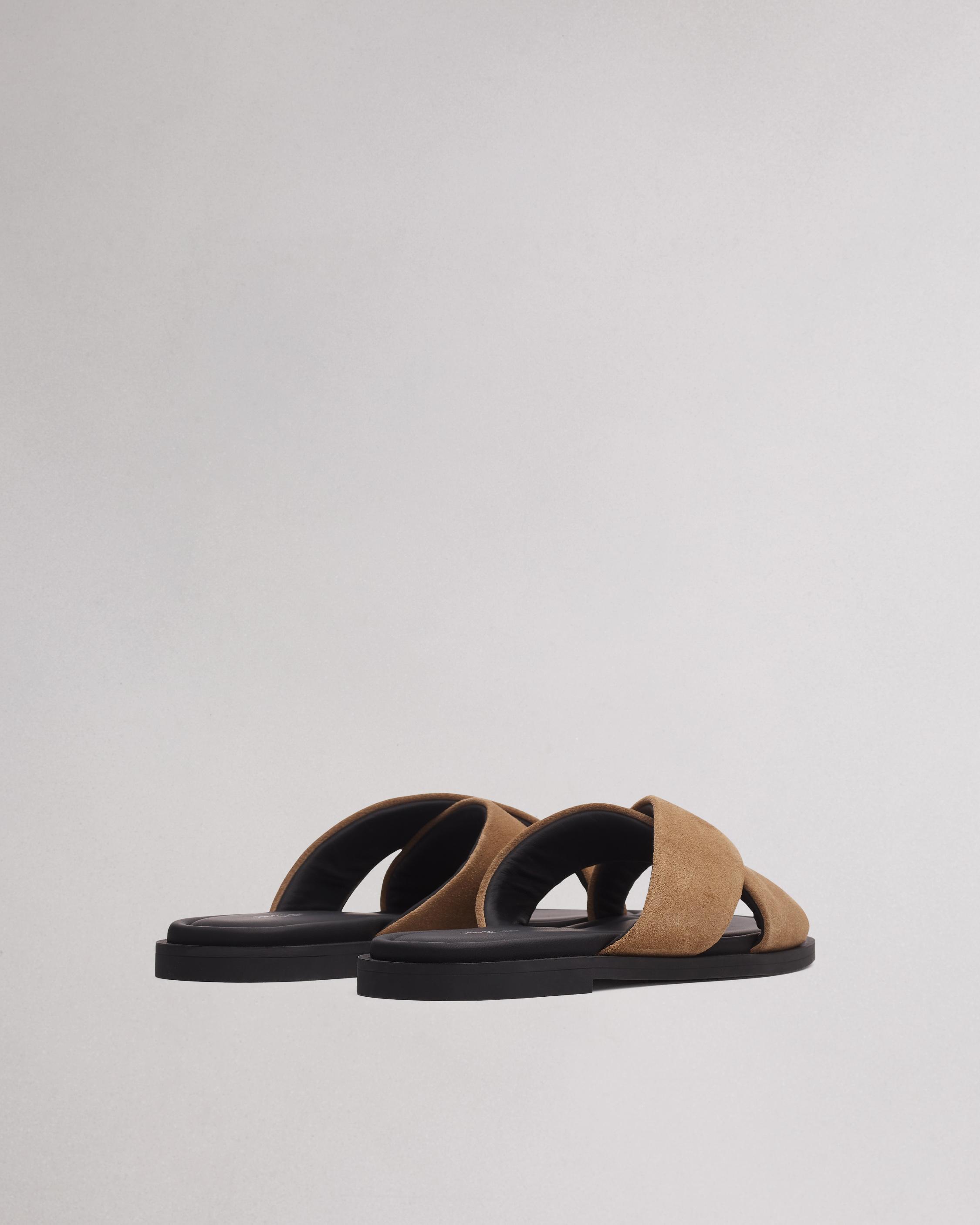 Geo Suede Strap Sandal image number 3