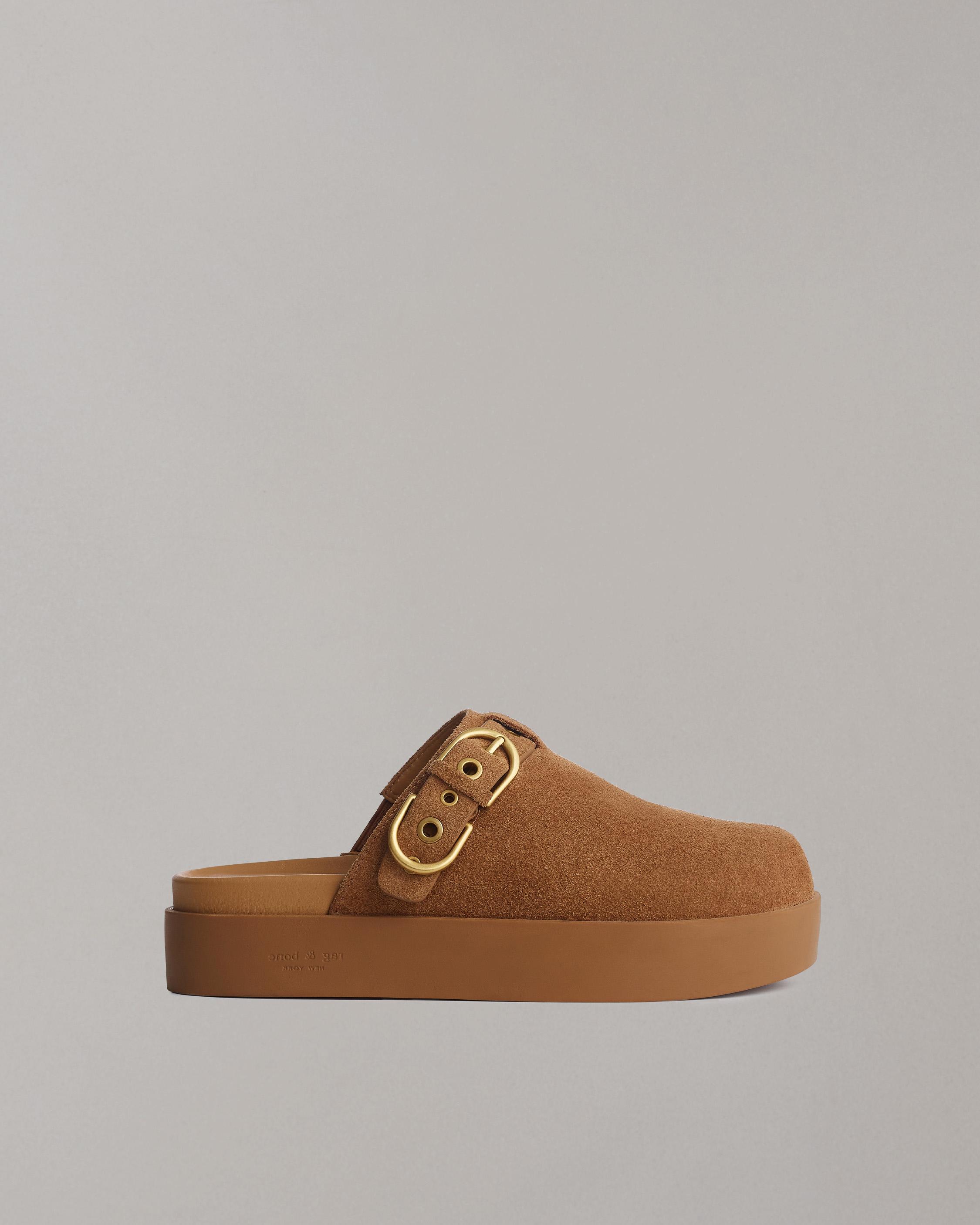 Geo Suede Platform Mules | rag & bone