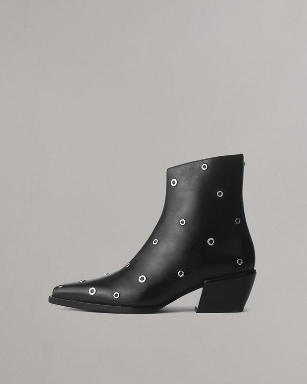 Joni Zip Leather Boot - Black | rag & bone Joni Zip Leather Boot - Black | rag & bone