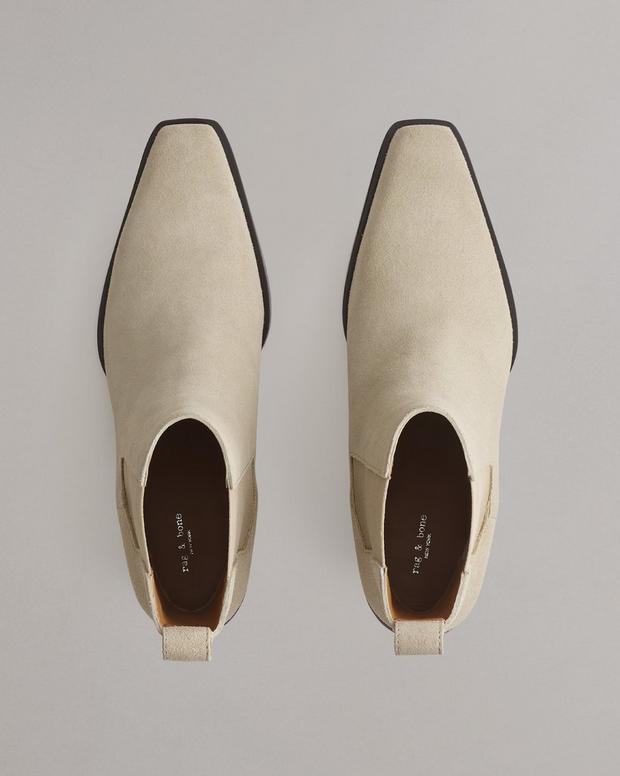 Joni Suede Chelsea Boot - Light Sand Suede | rag & bone Joni Suede Chelsea Boot - Light Sand Suede | rag & bone