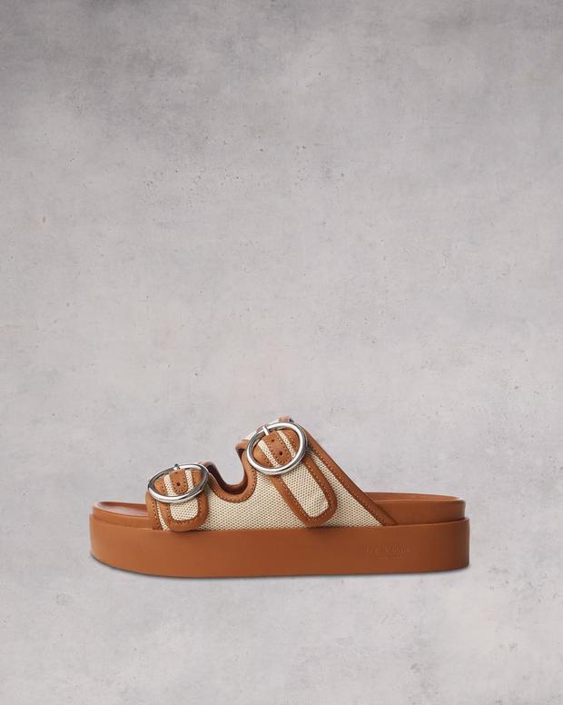 Geo Platform Slide - Antique White/Black | rag & bone Geo Platform Slide - Antique White/Black | rag & bone
